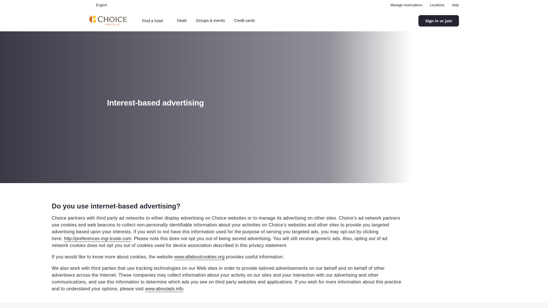 Landing Page