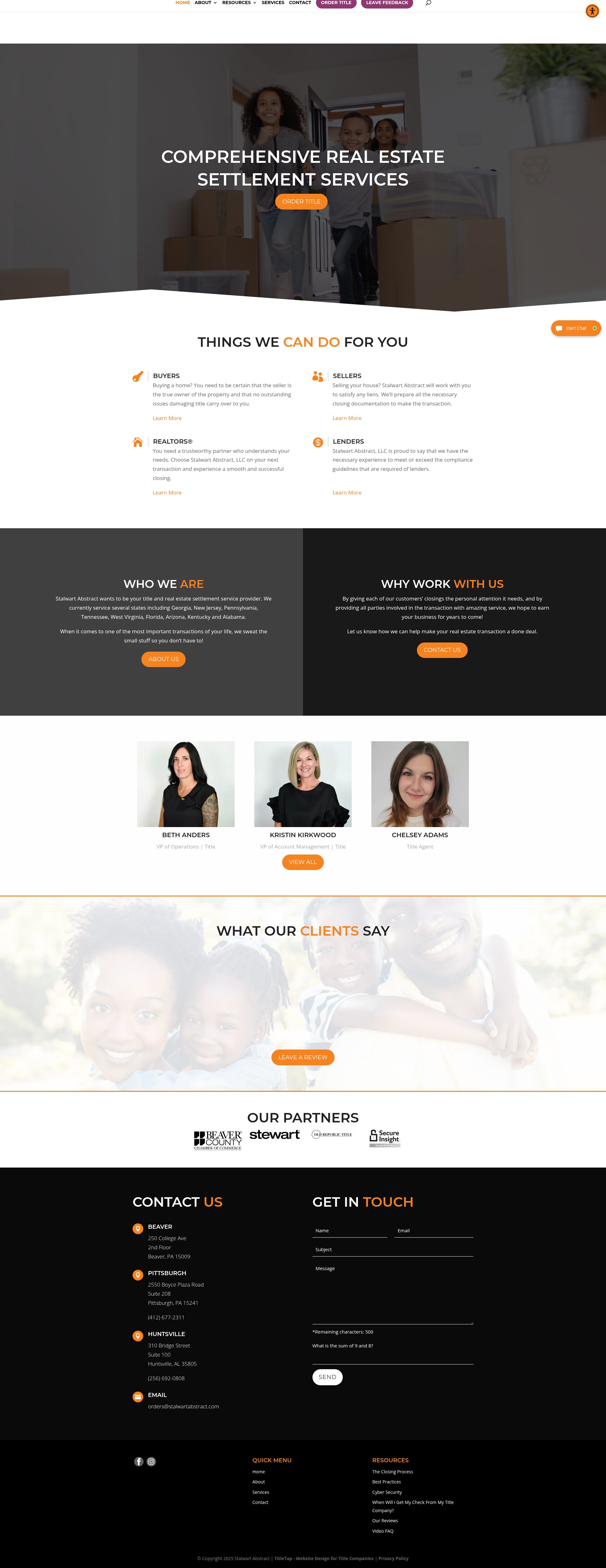 Landing Page
