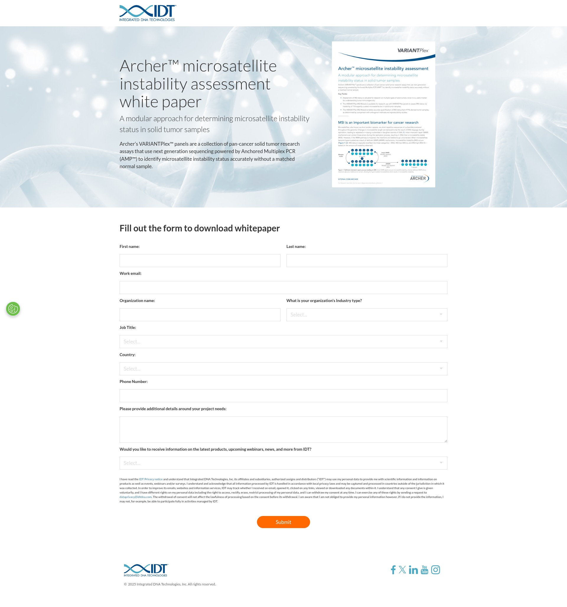 Landing Page