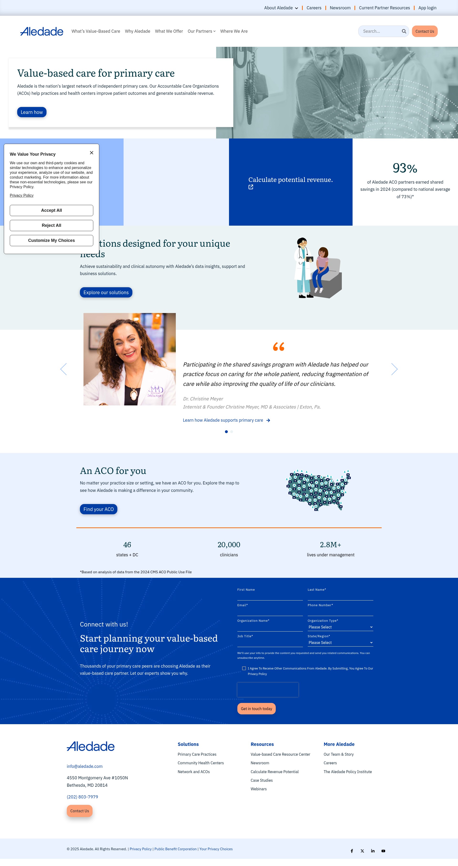Landing Page