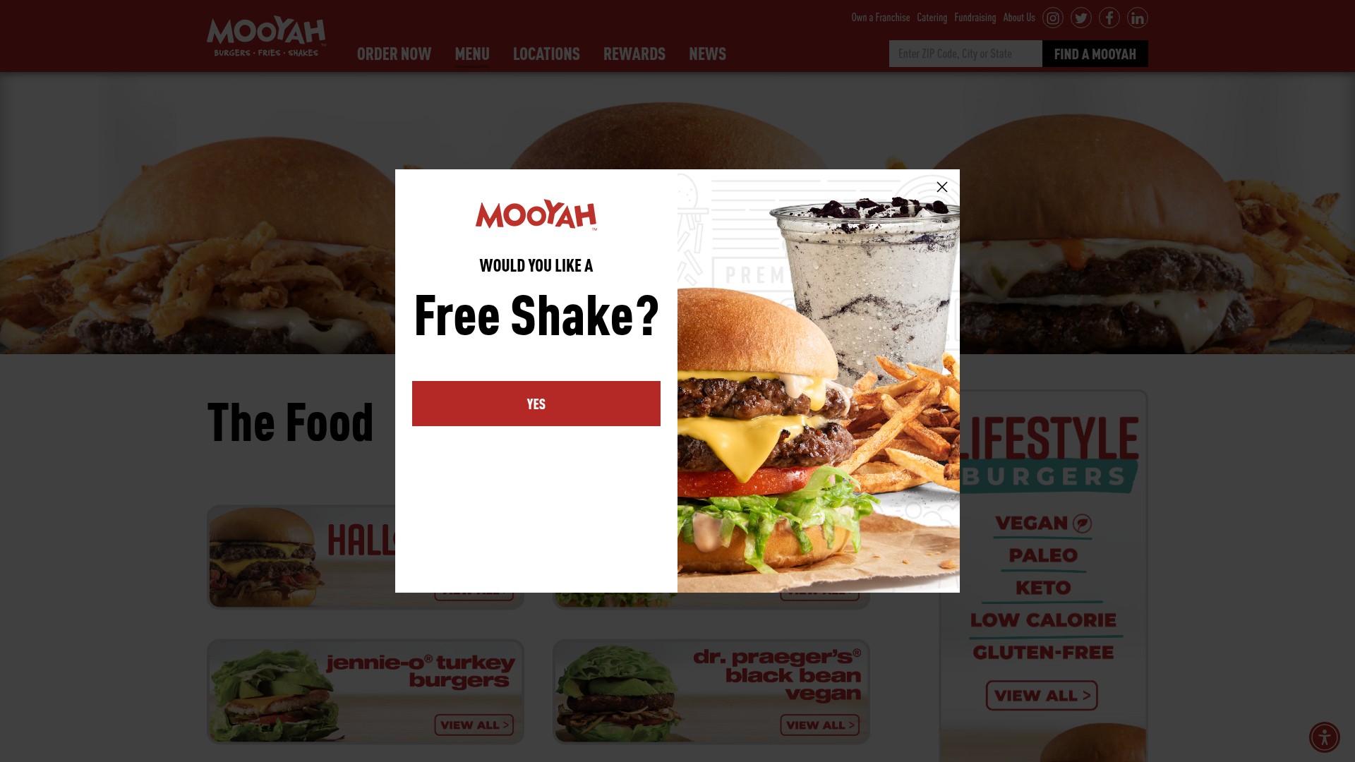 Landing Page