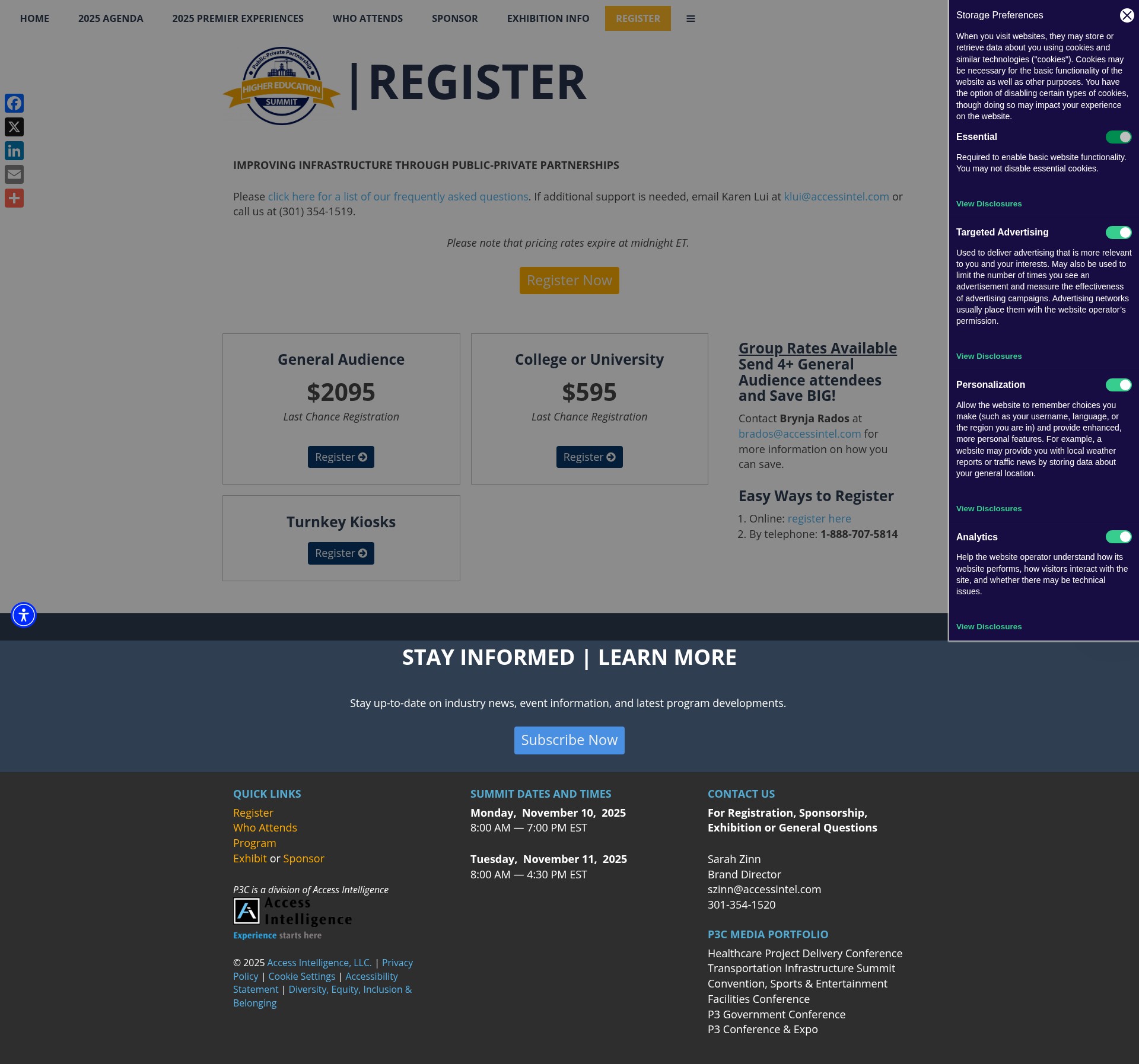 Landing Page