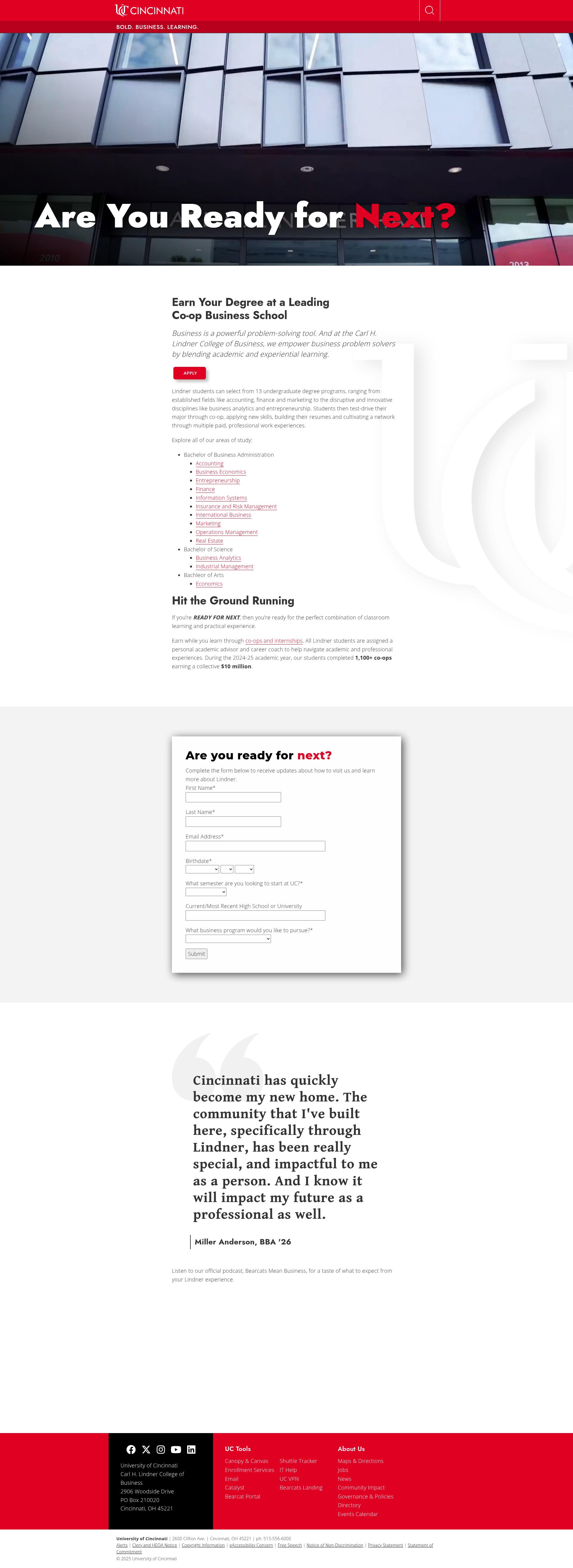 Landing Page