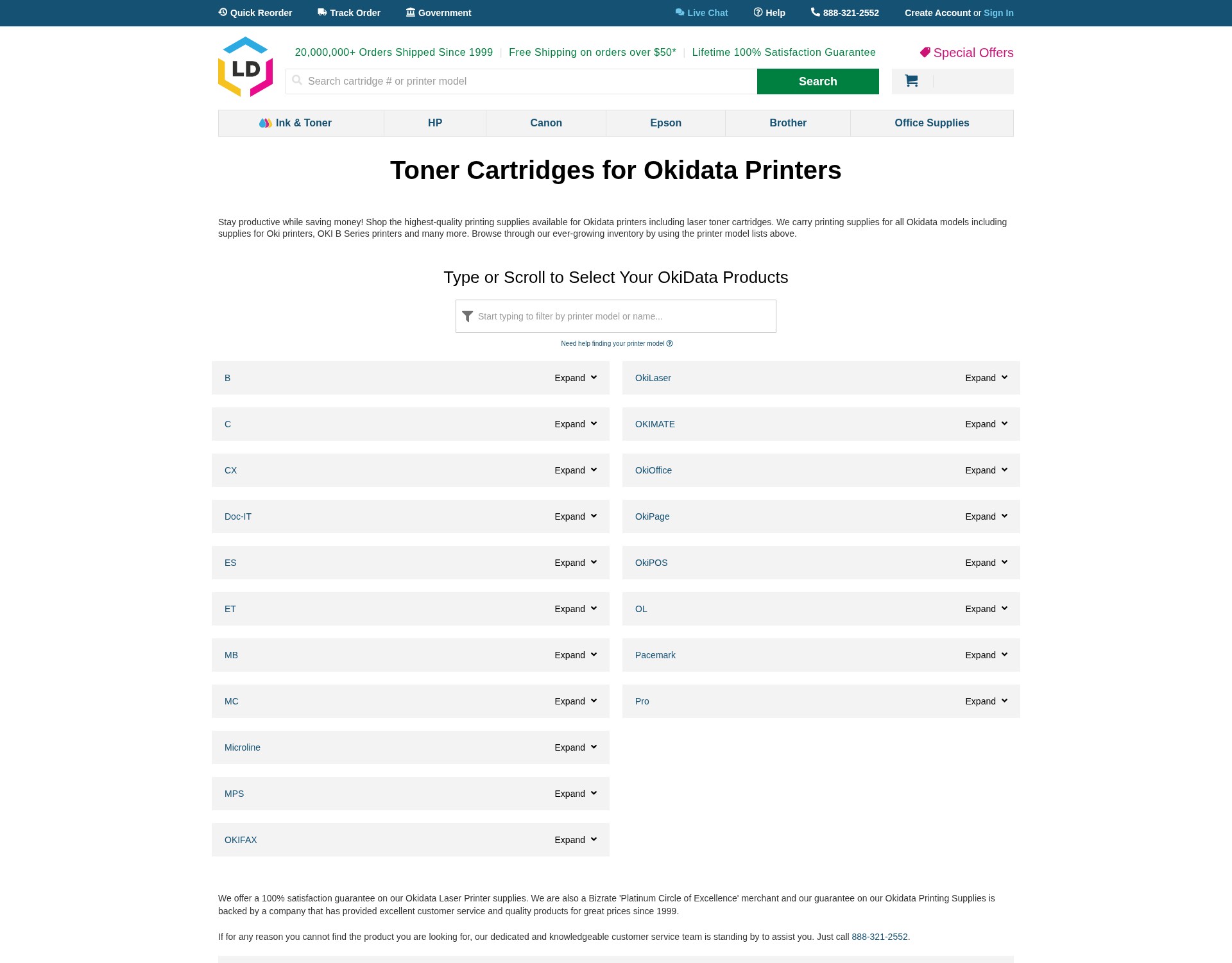 Landing Page
