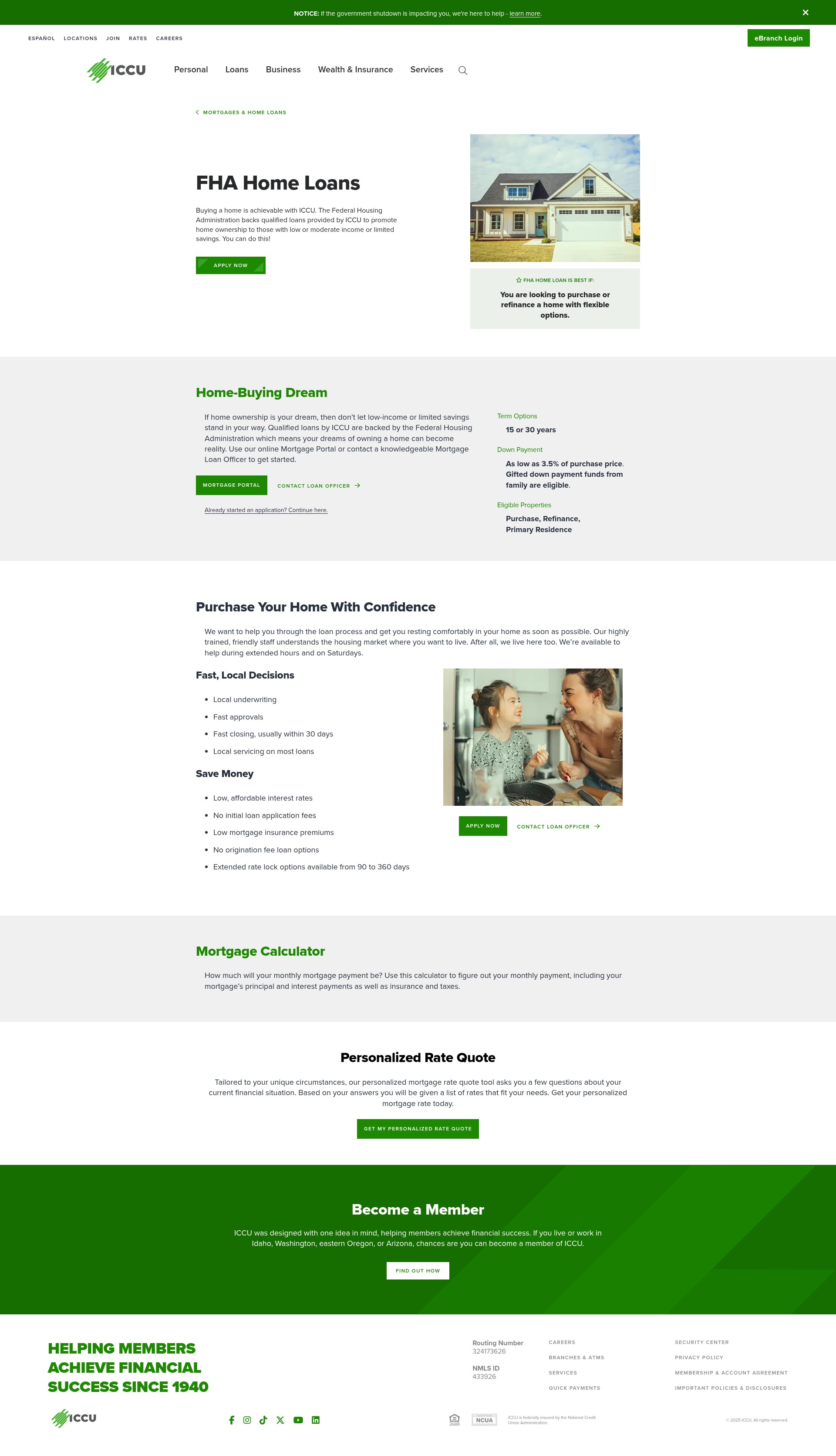 Landing Page