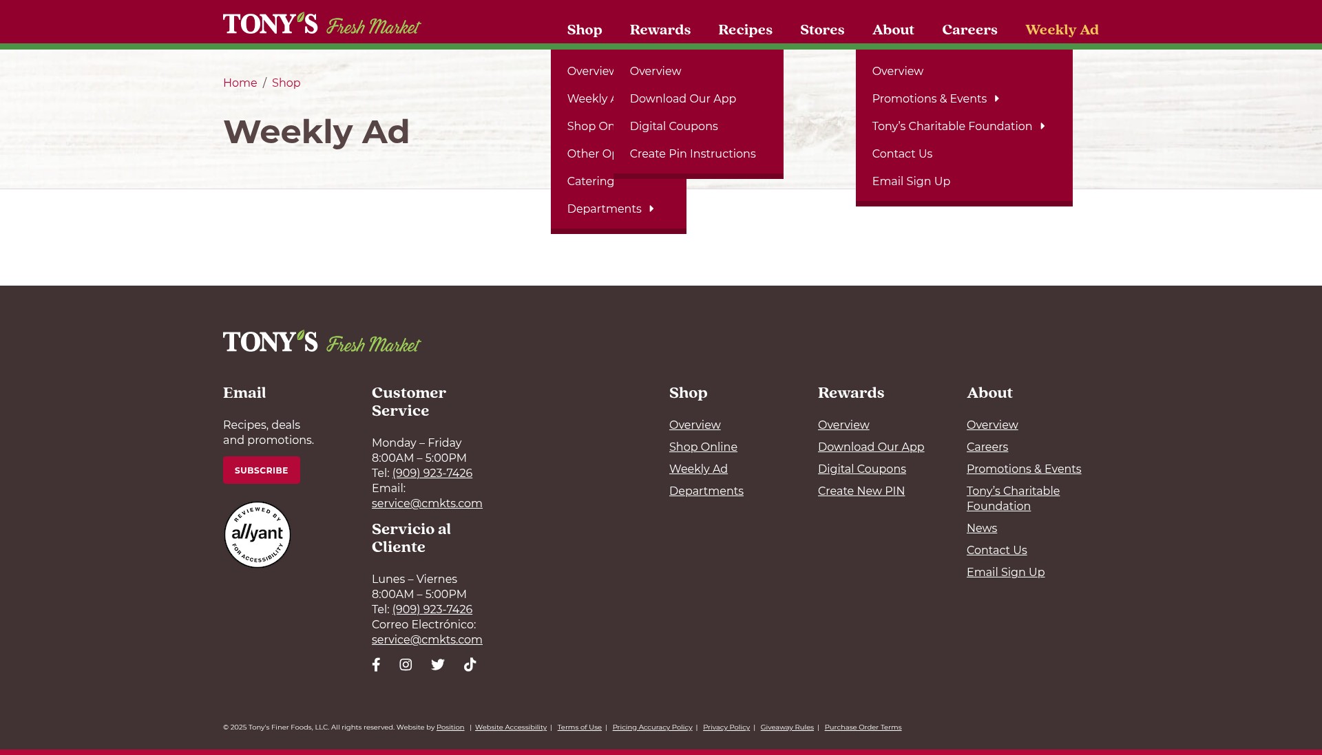 Landing Page