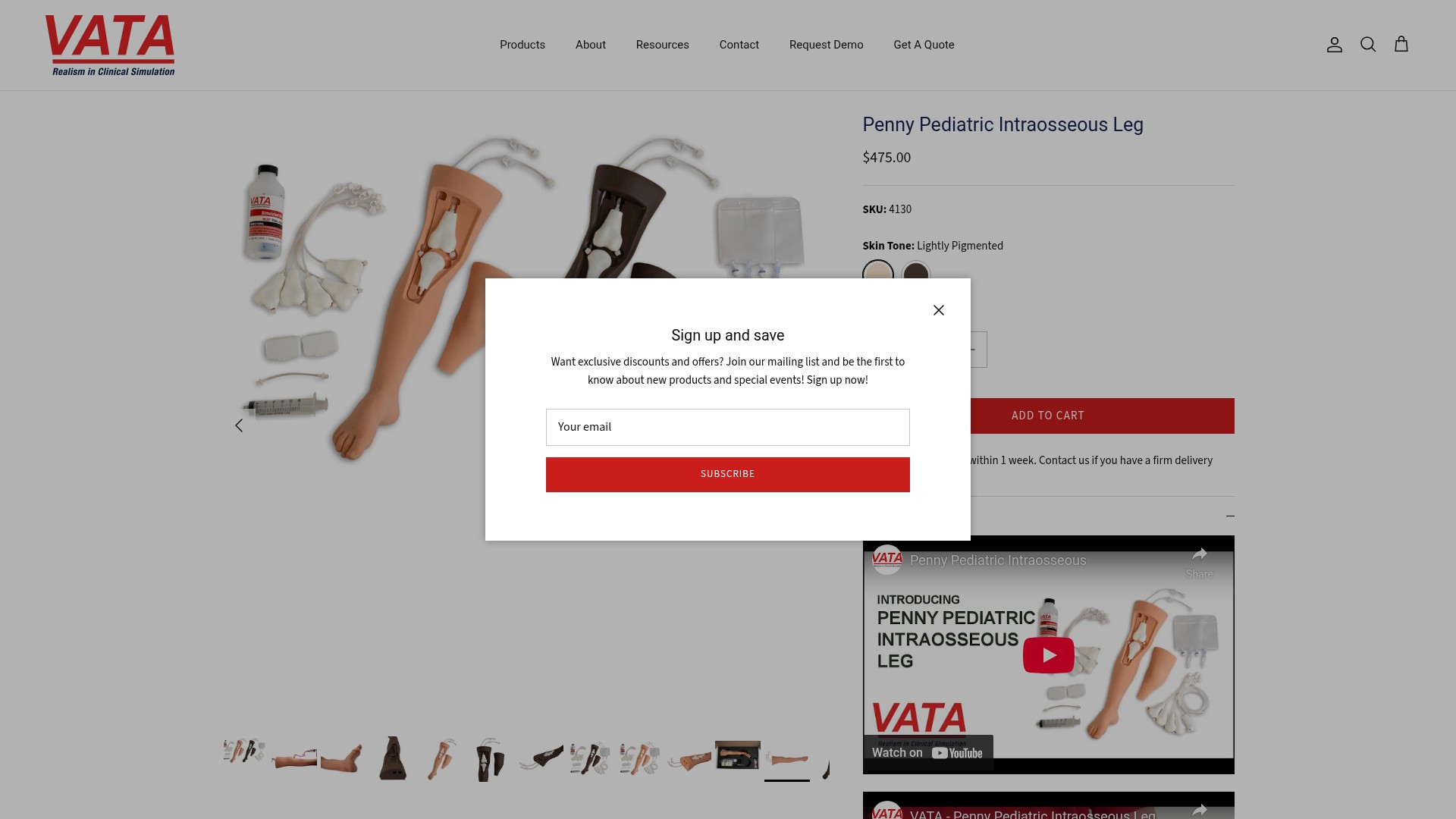 Landing Page