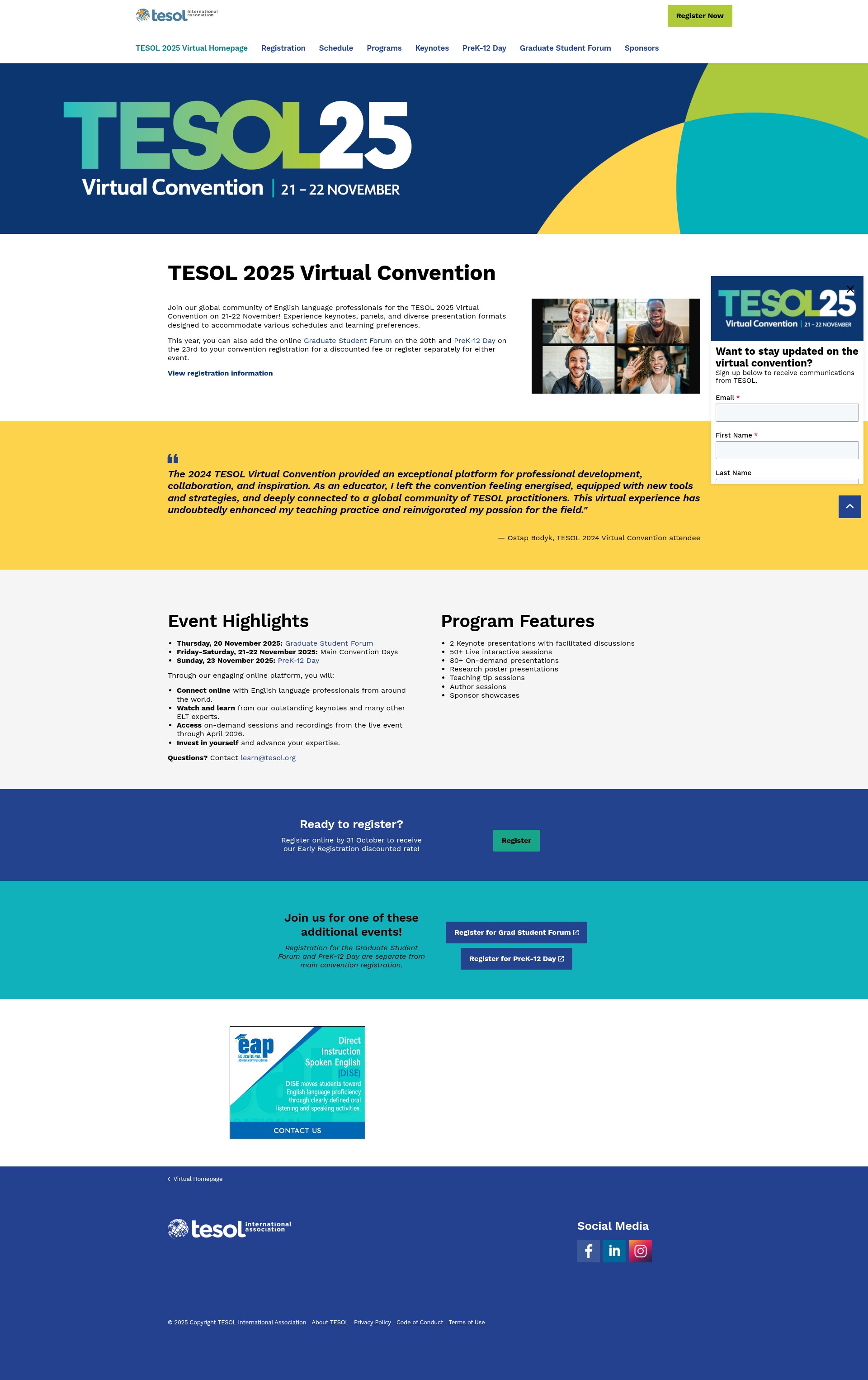 Landing Page