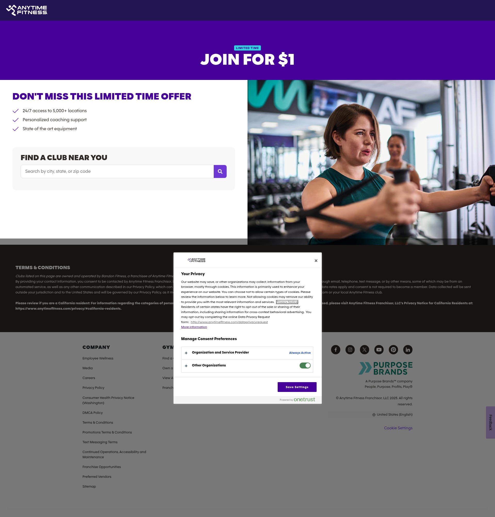 Landing Page