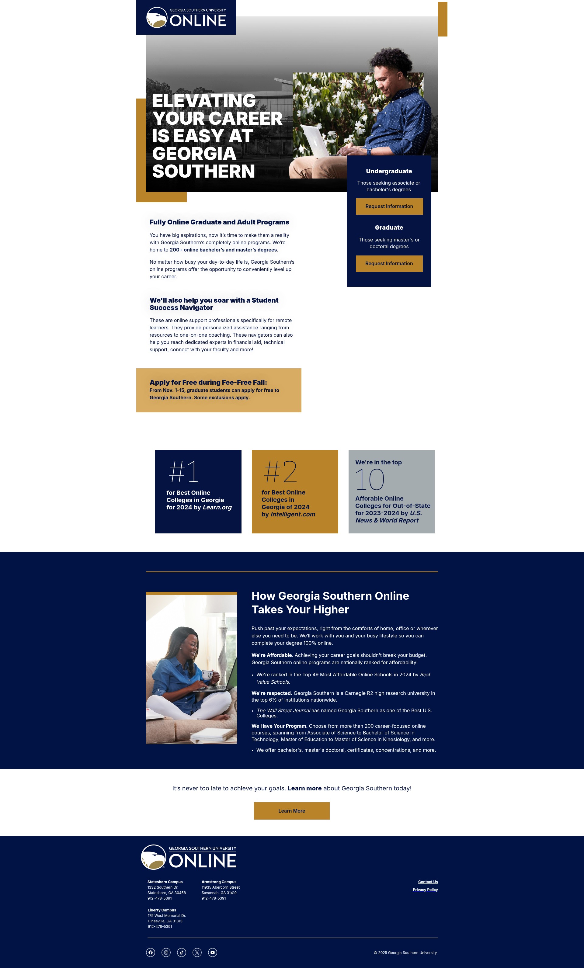 Landing Page