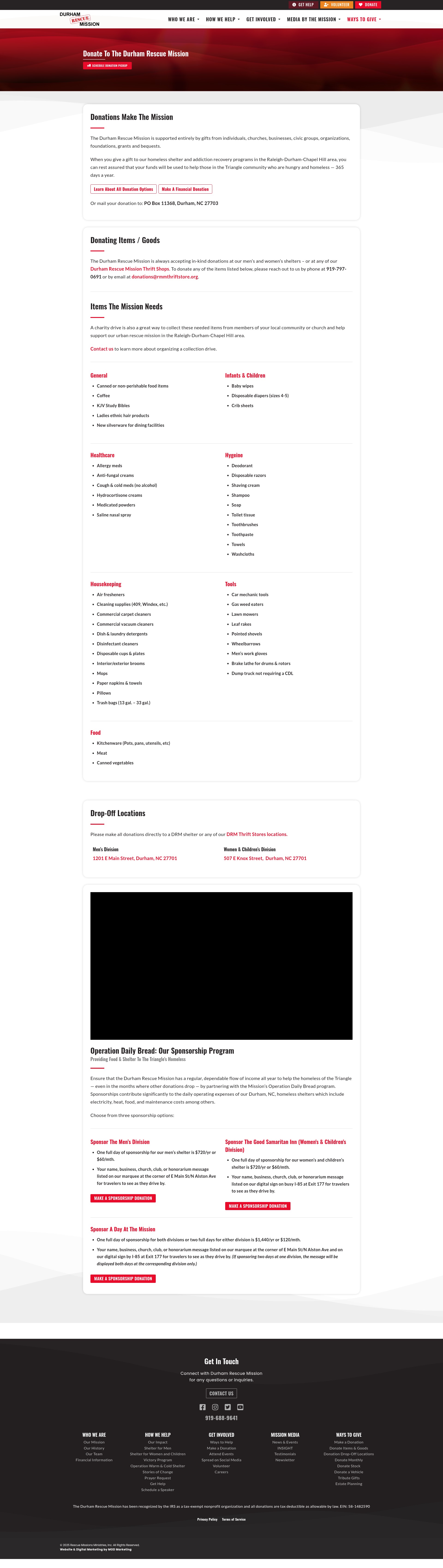 Landing Page