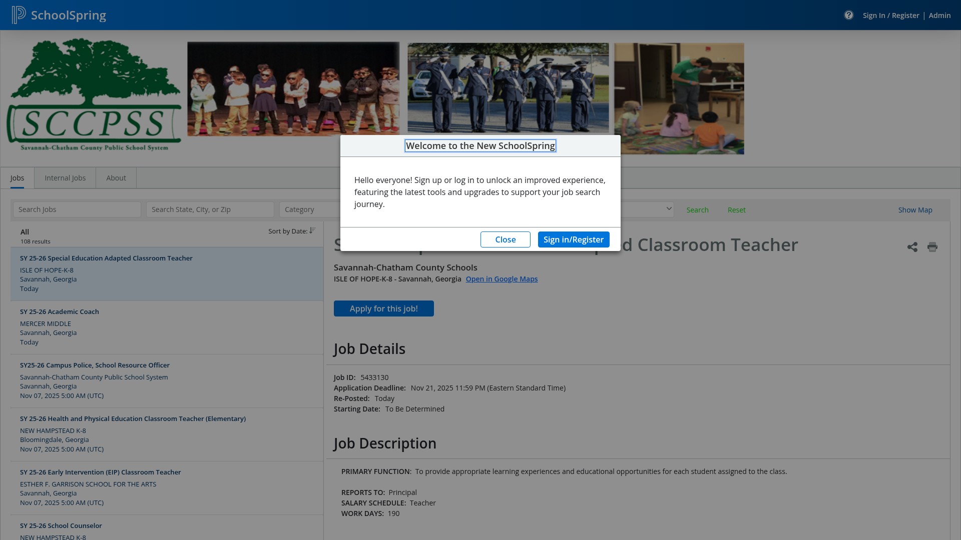 Landing Page