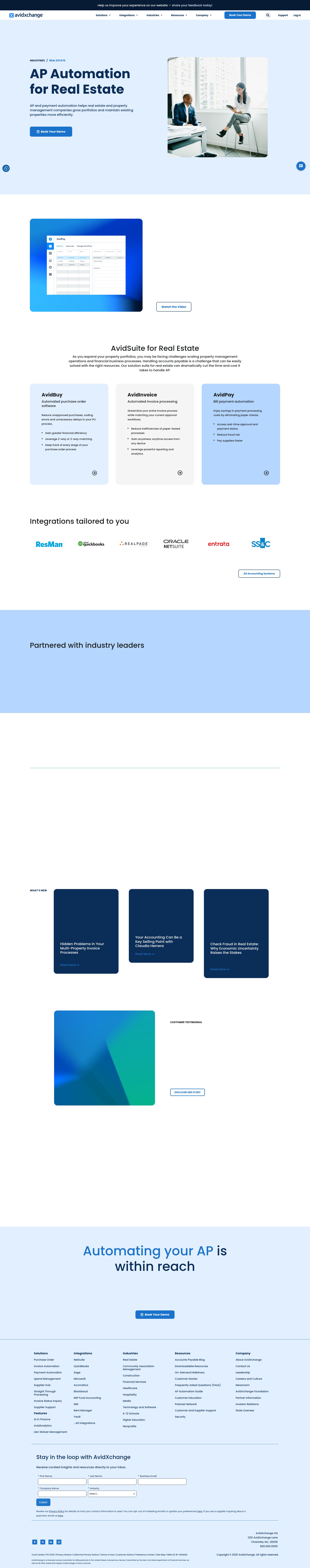 Landing Page