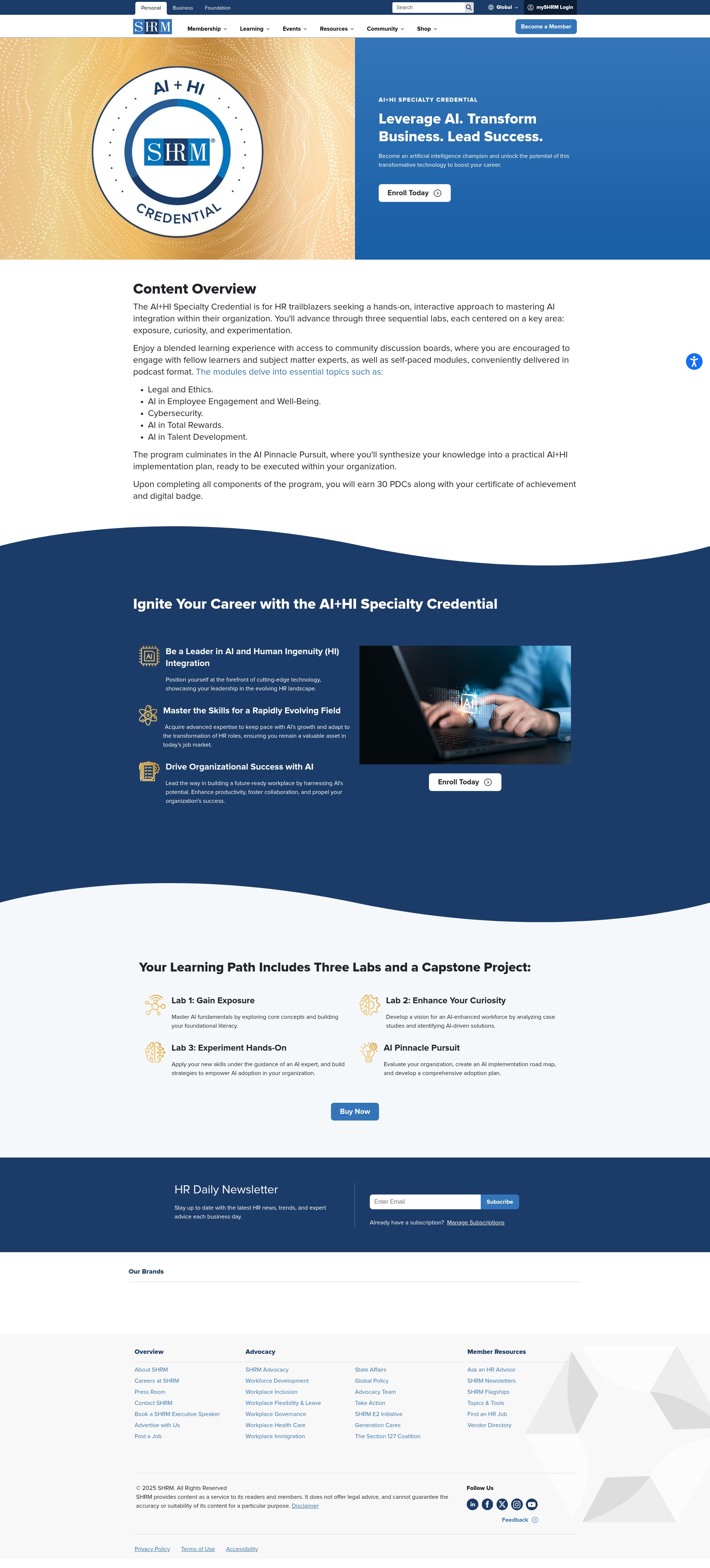 Landing Page