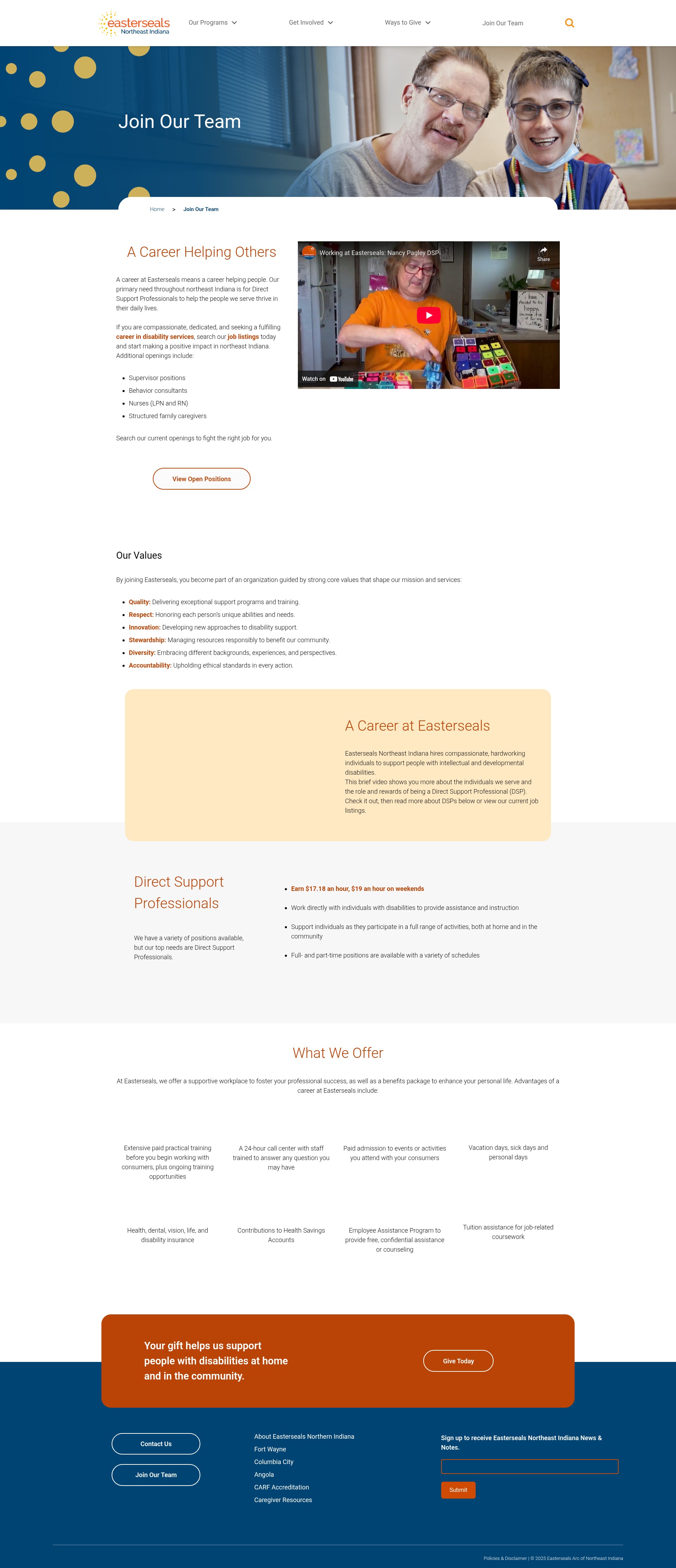 Landing Page