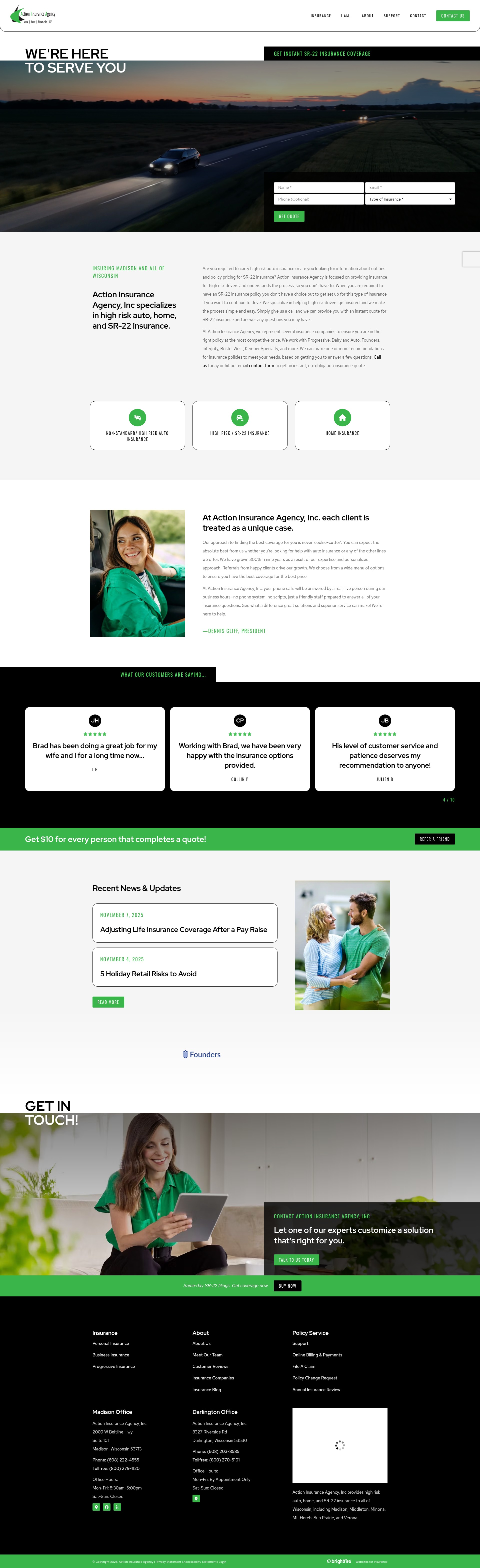 Landing Page