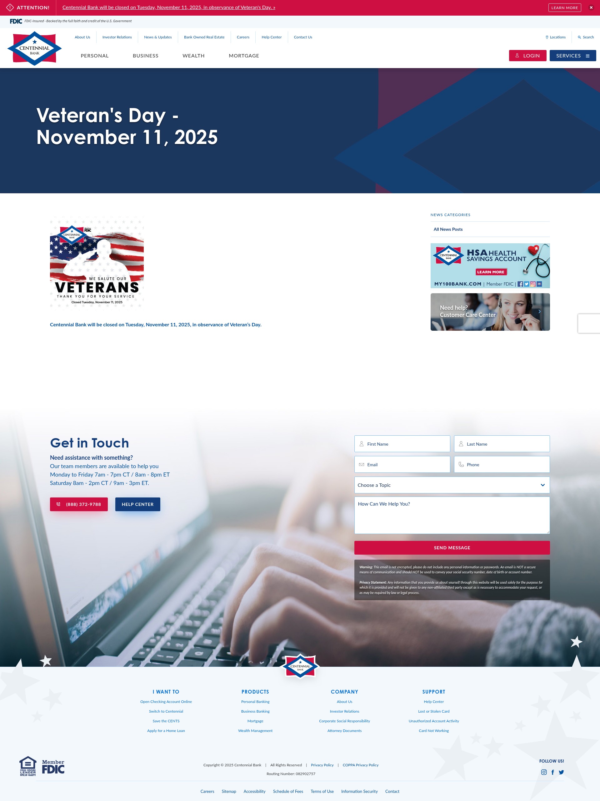 Landing Page