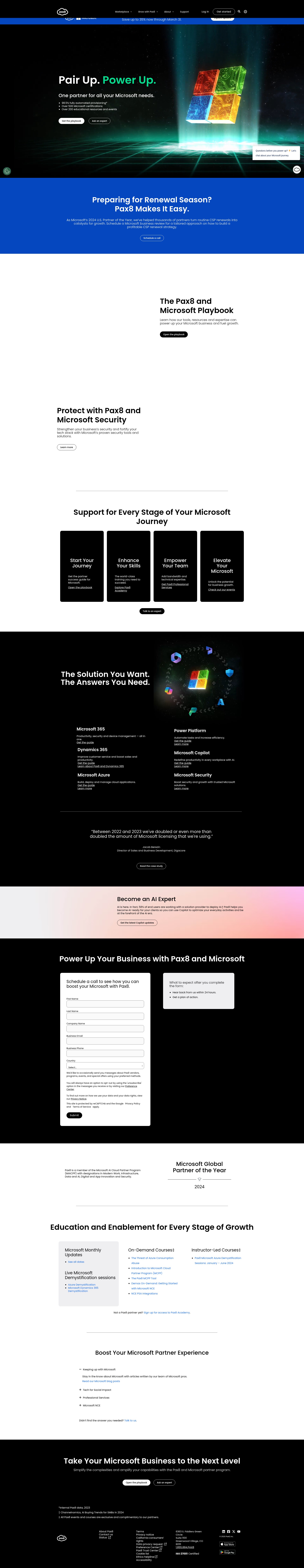 Landing Page