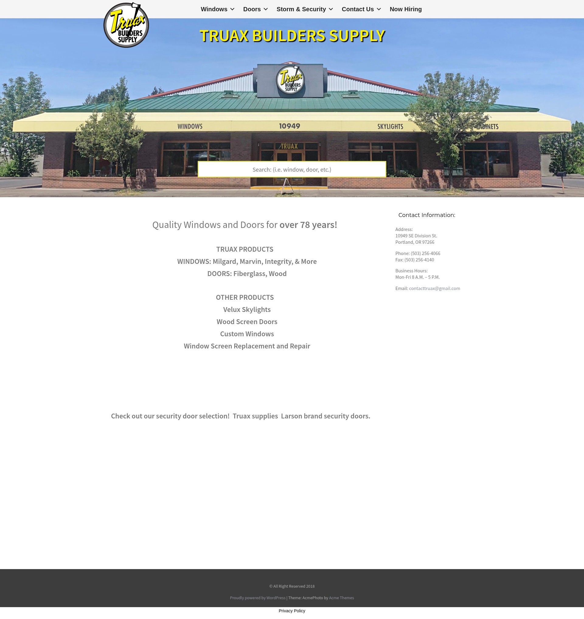 Landing Page