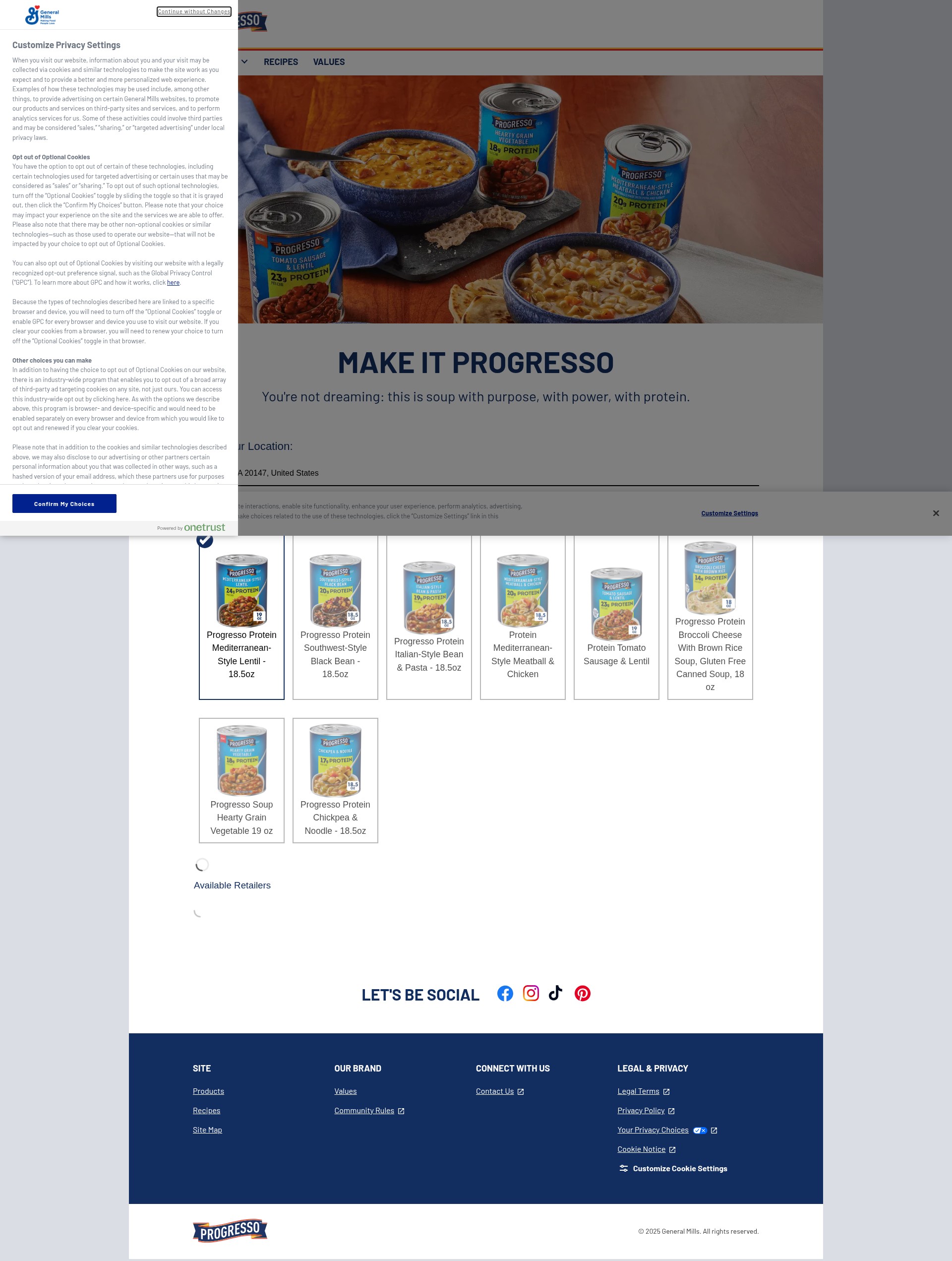 Landing Page