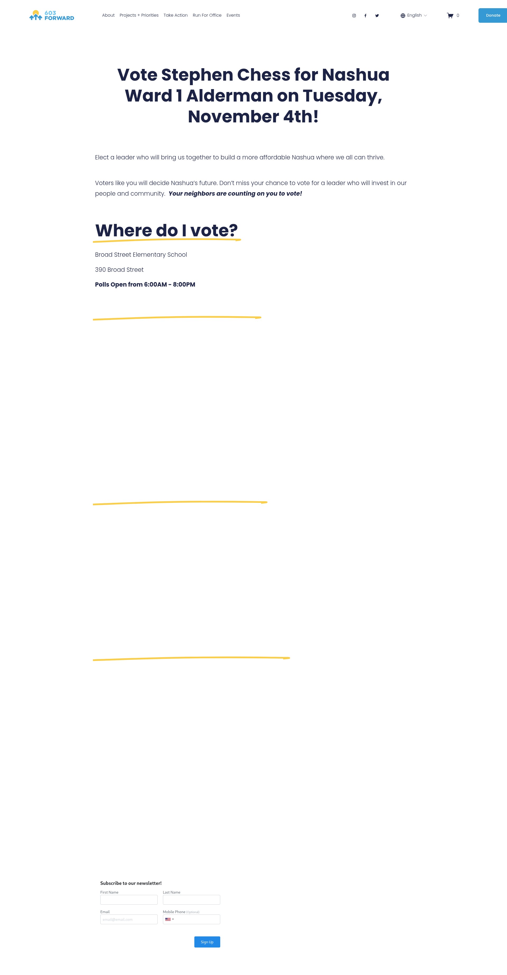Landing Page