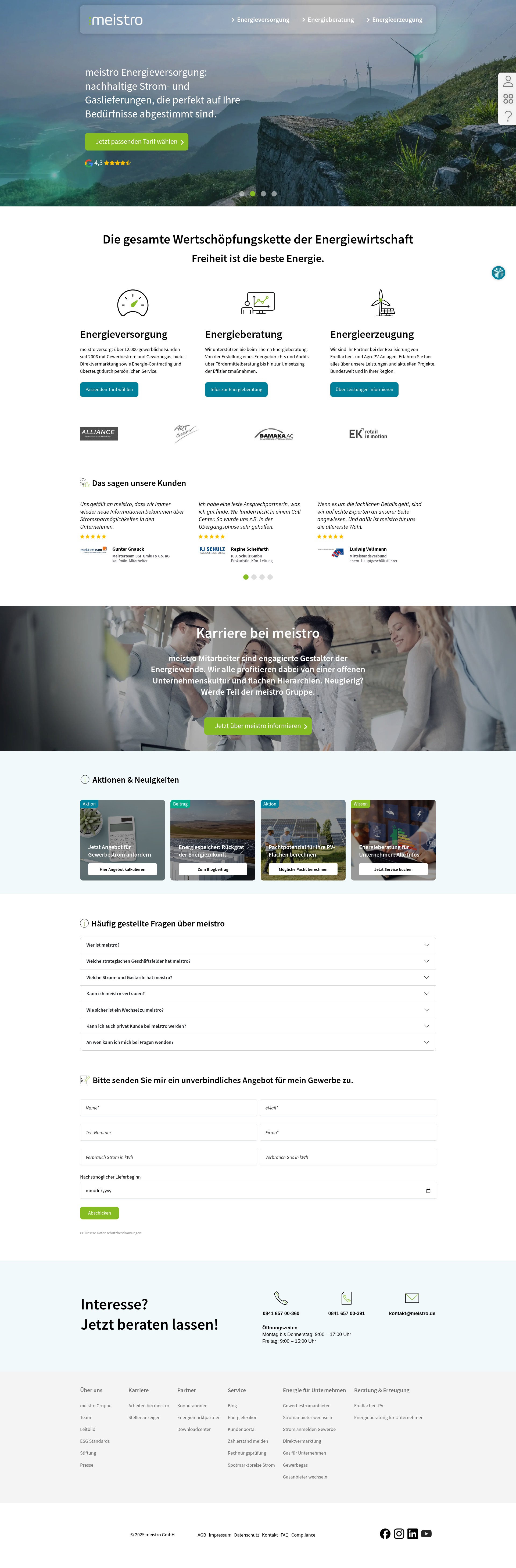Landing Page