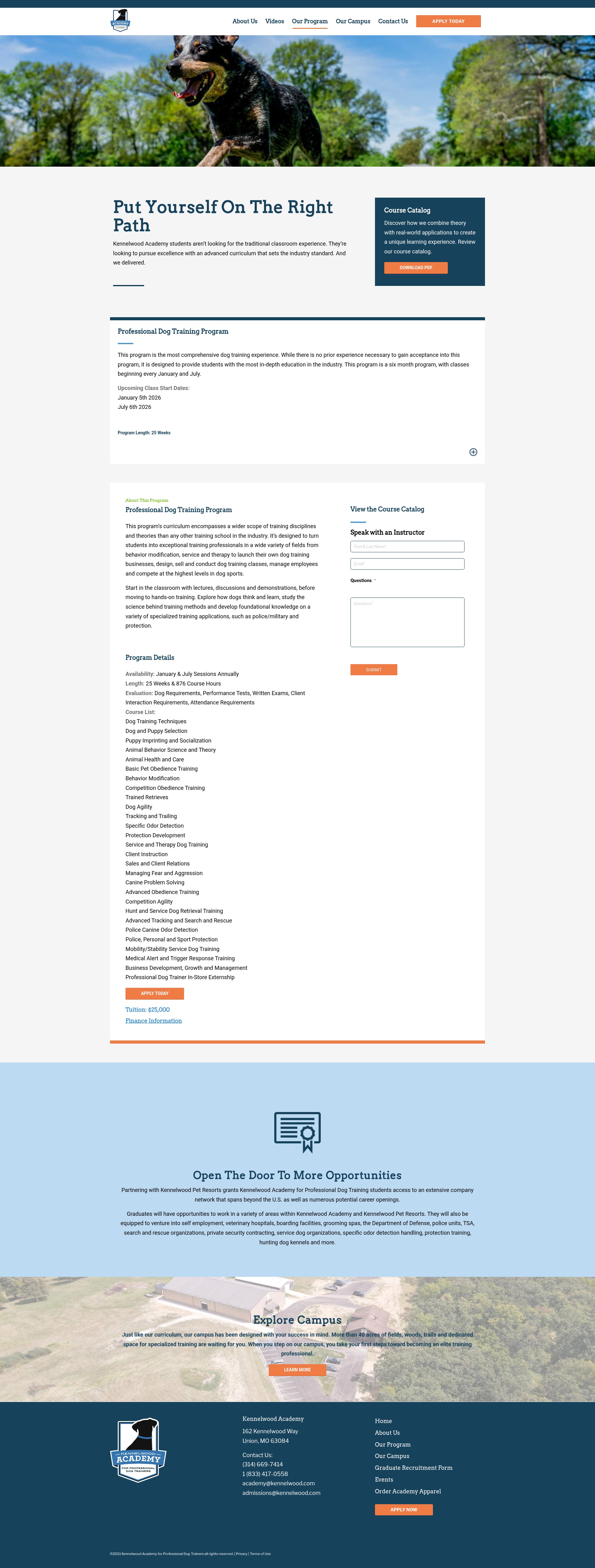 Landing Page