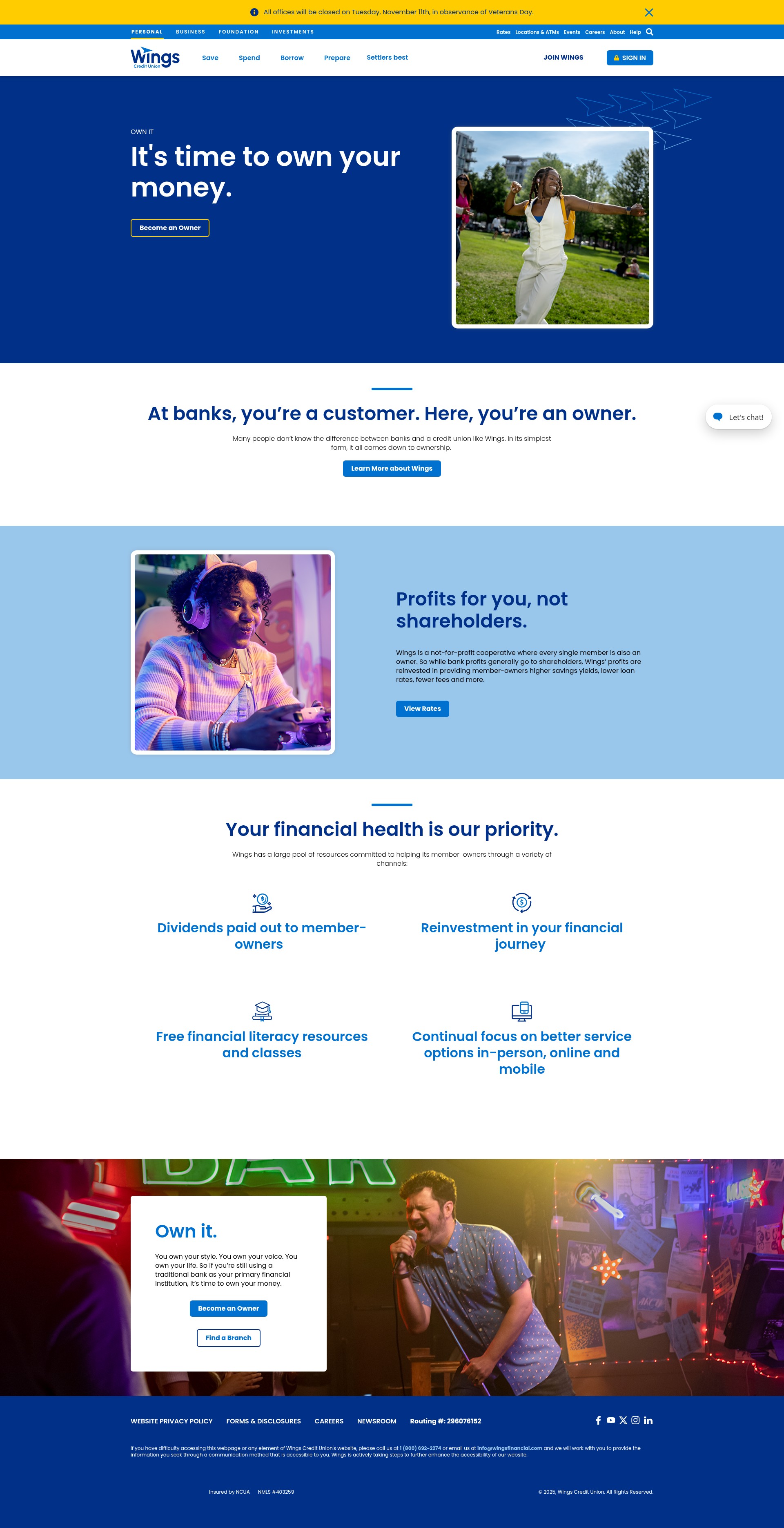 Landing Page