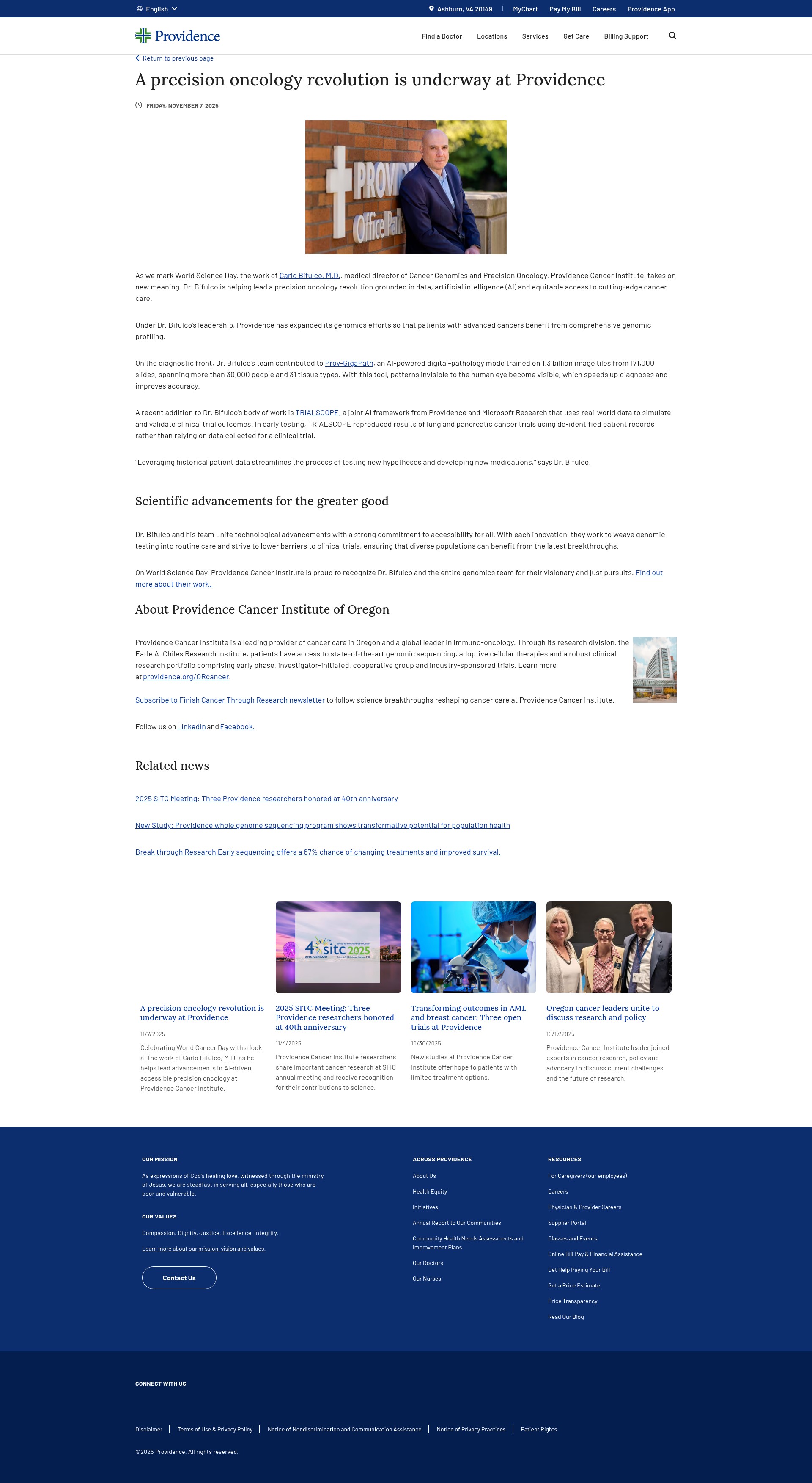 Landing Page