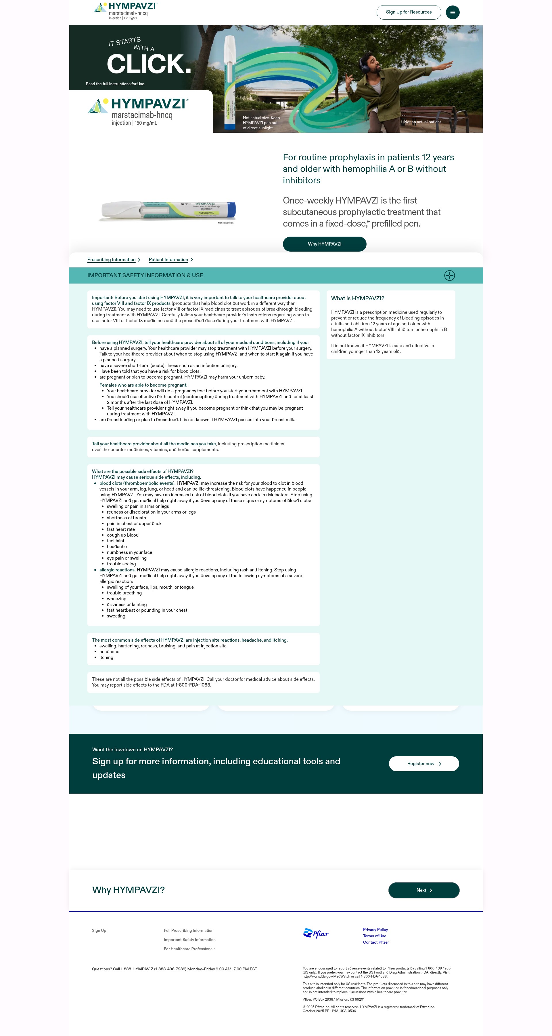 Landing Page