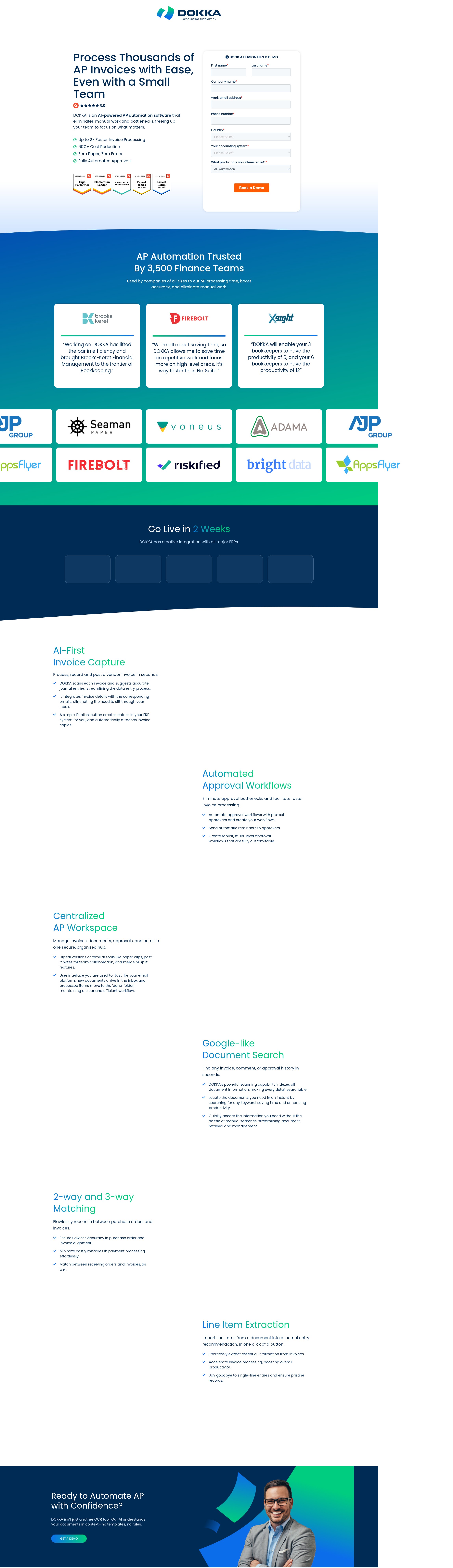 Landing Page