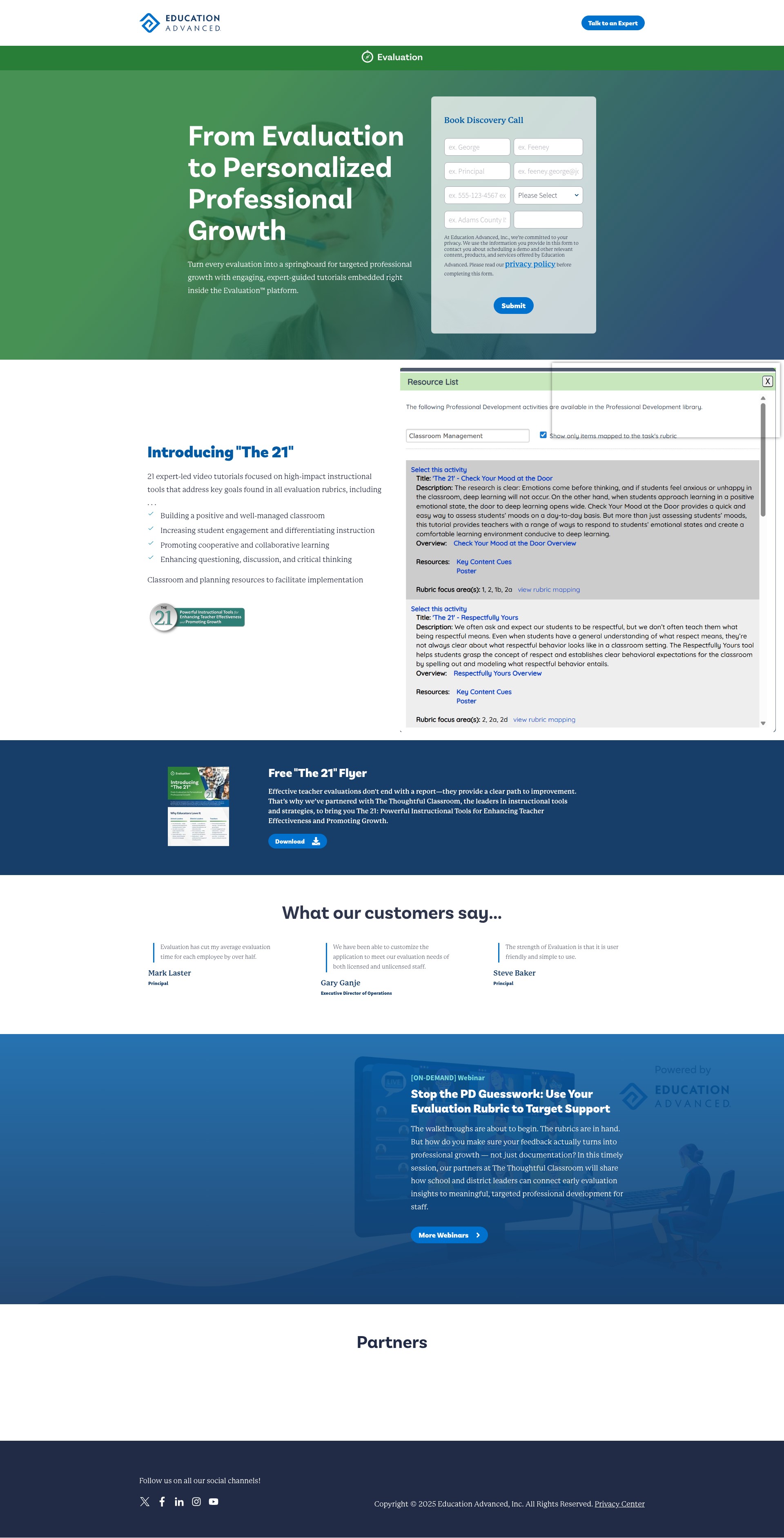 Landing Page