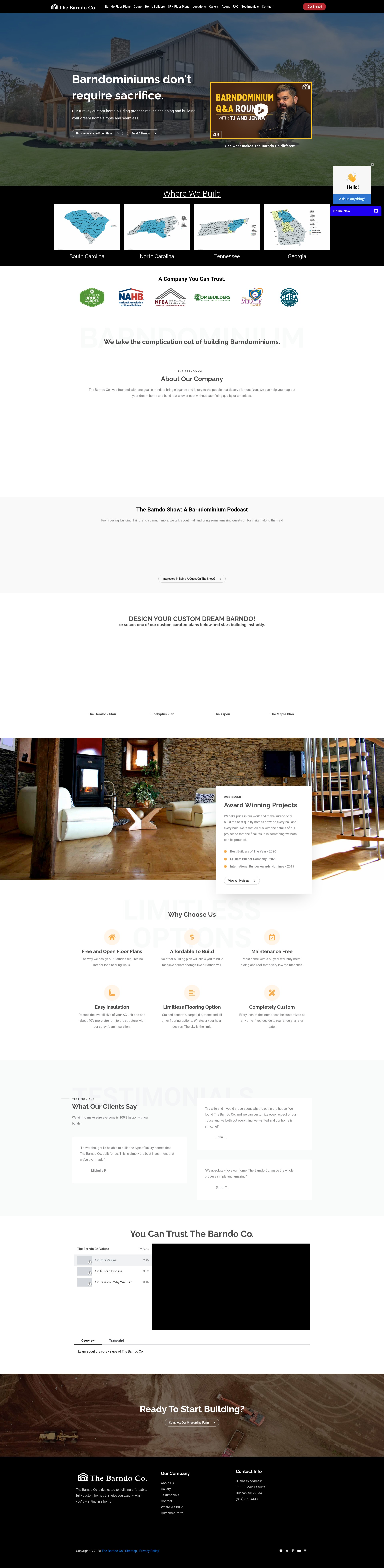 Landing Page