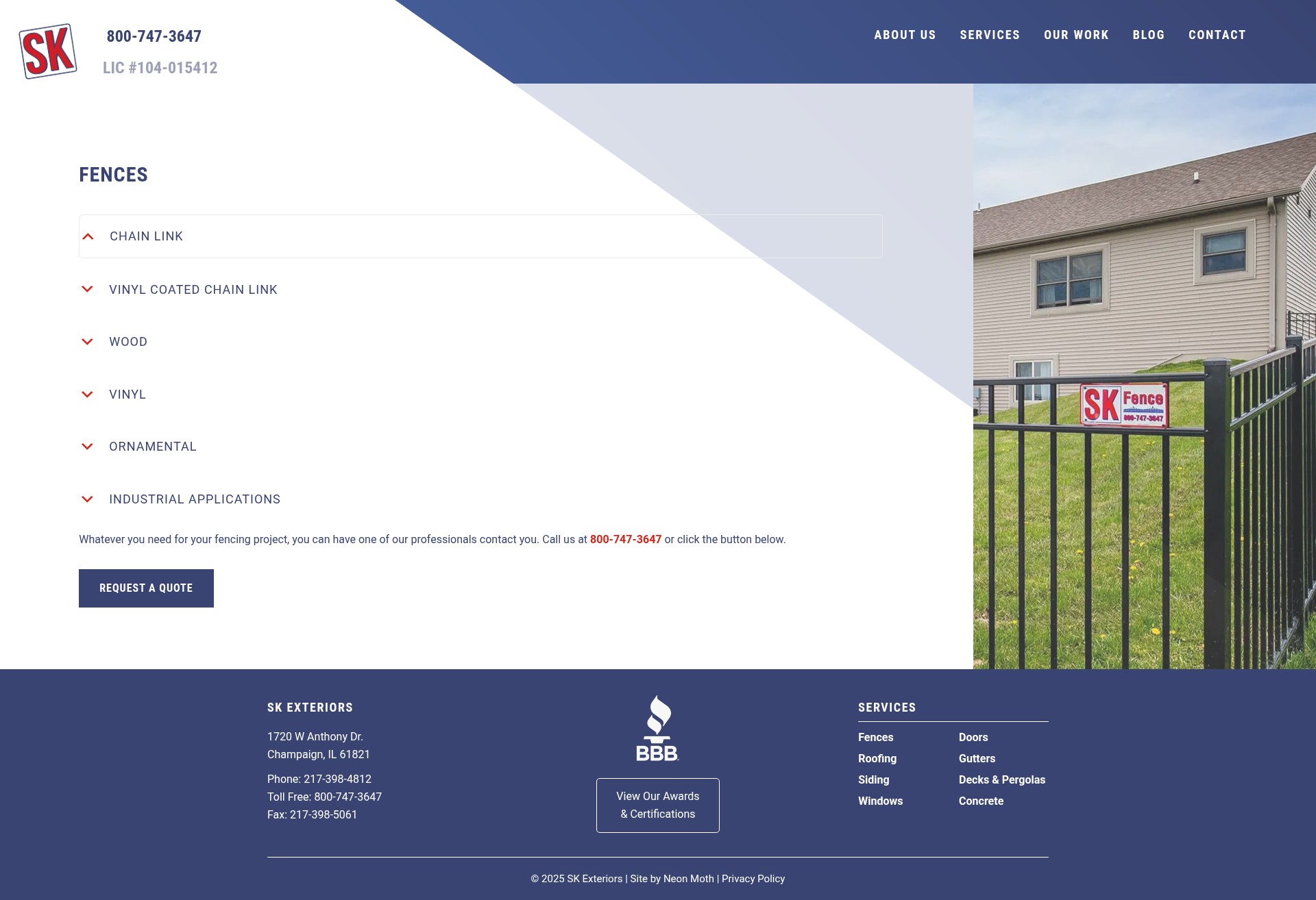 Landing Page