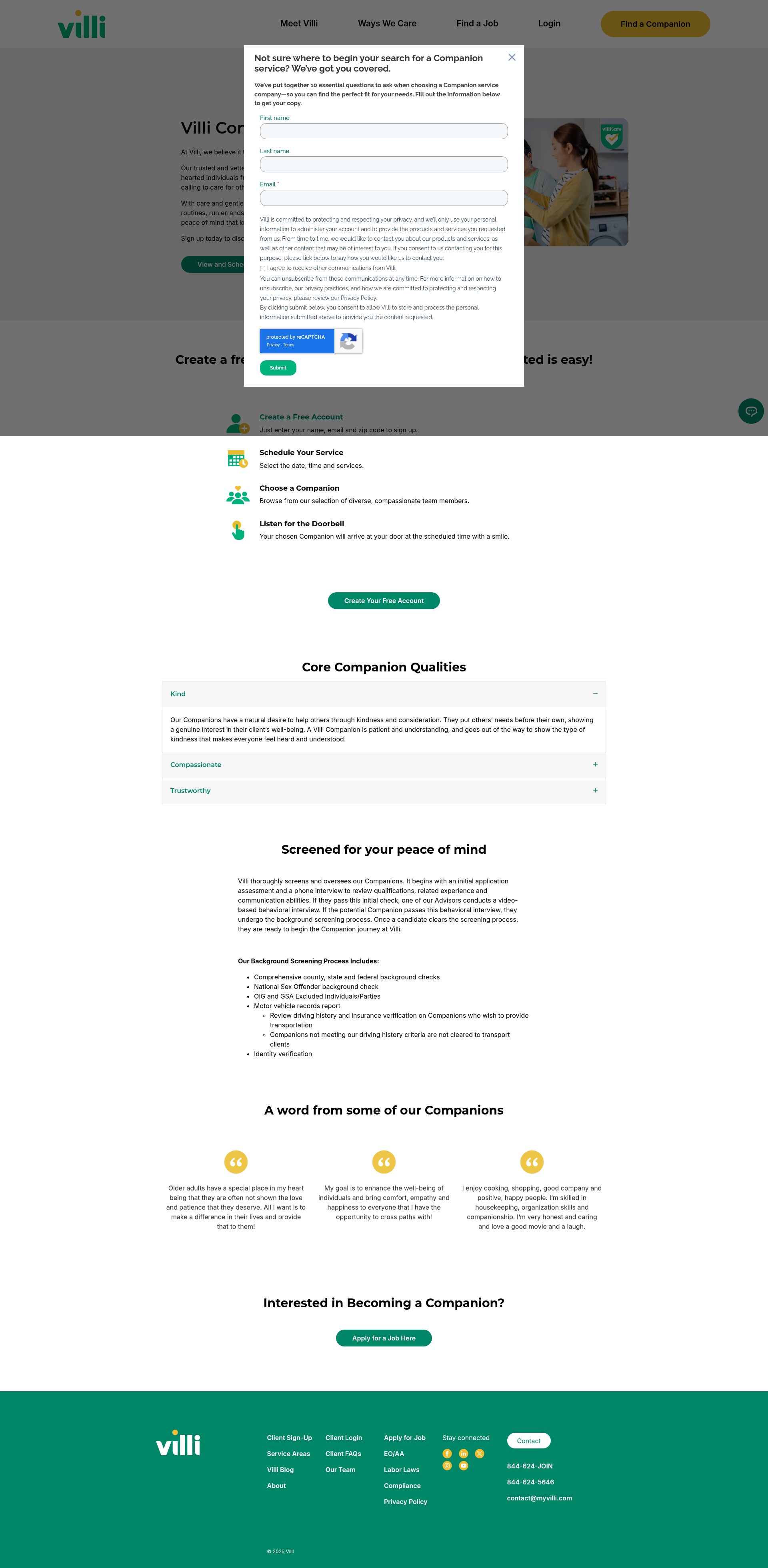Landing Page