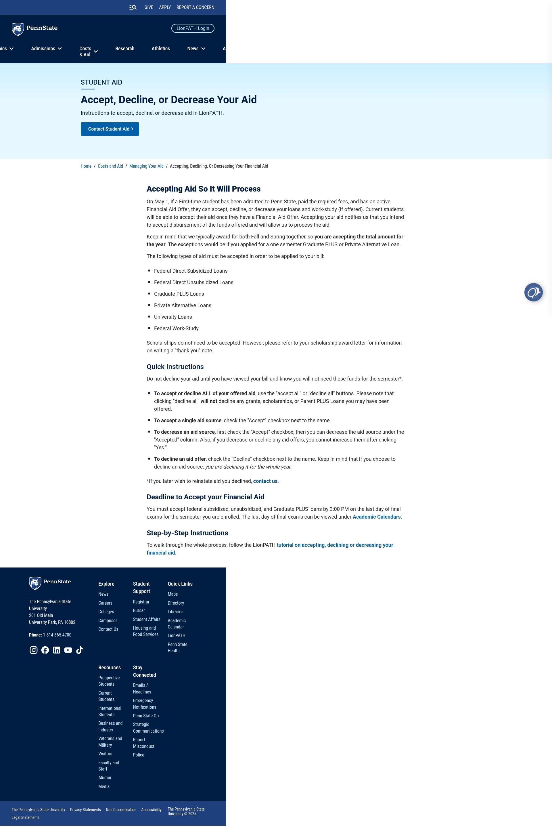 Landing Page
