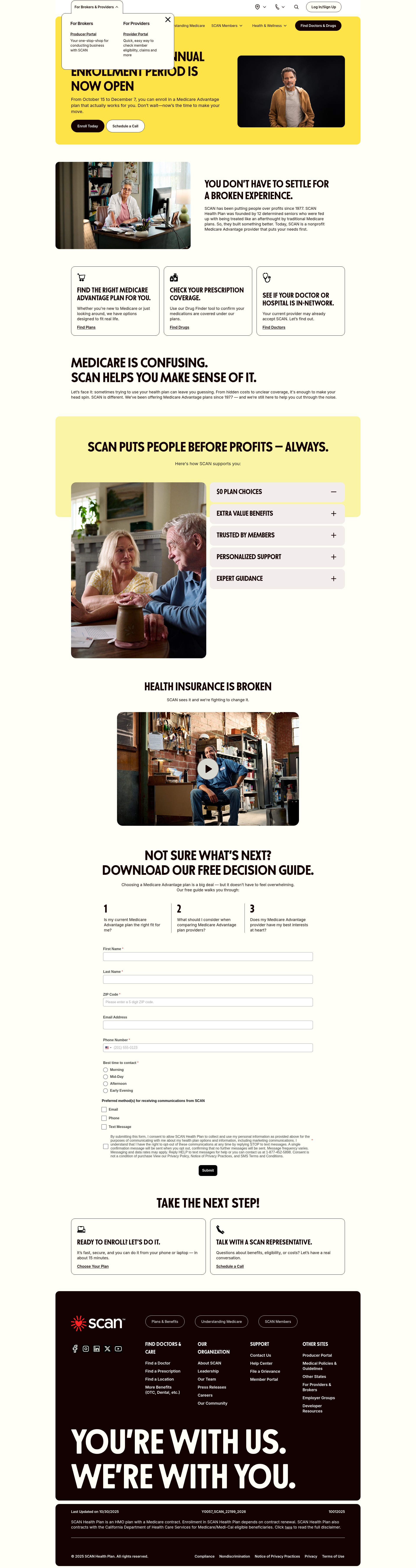 Landing Page