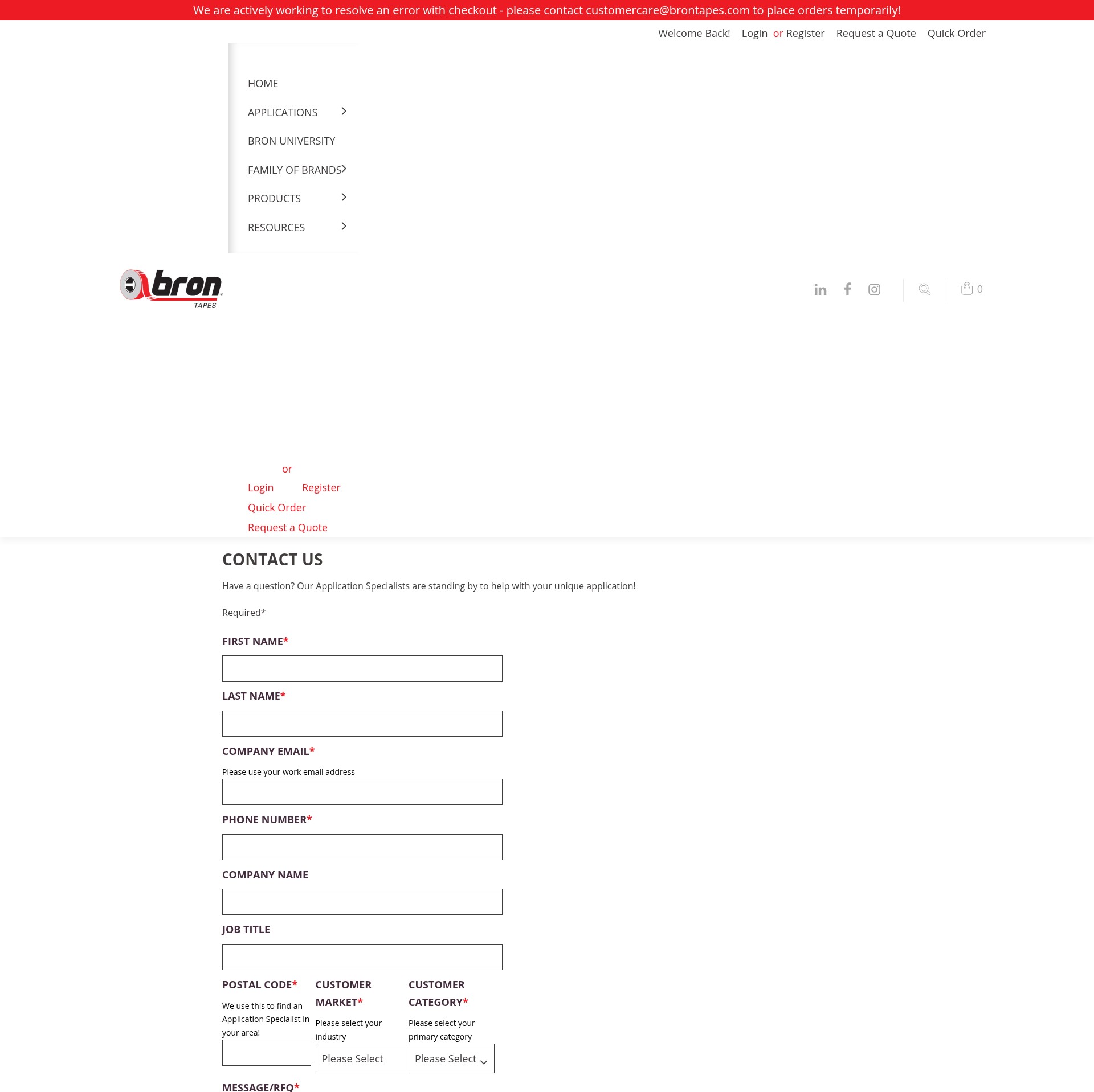 Landing Page