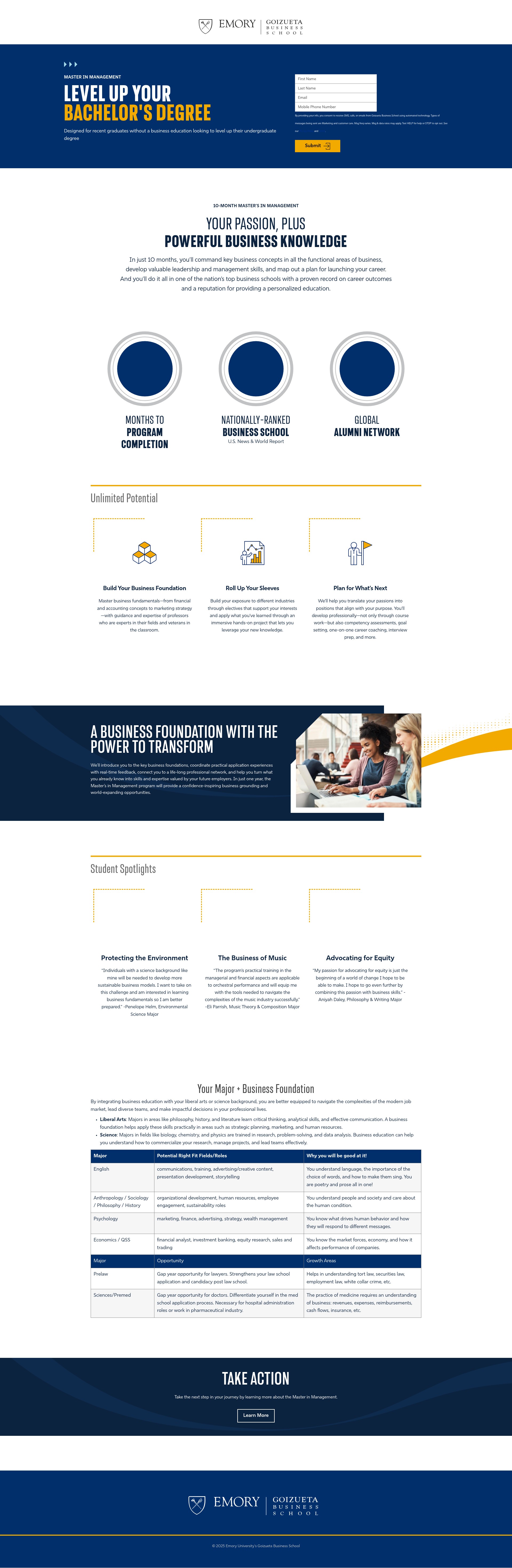 Landing Page