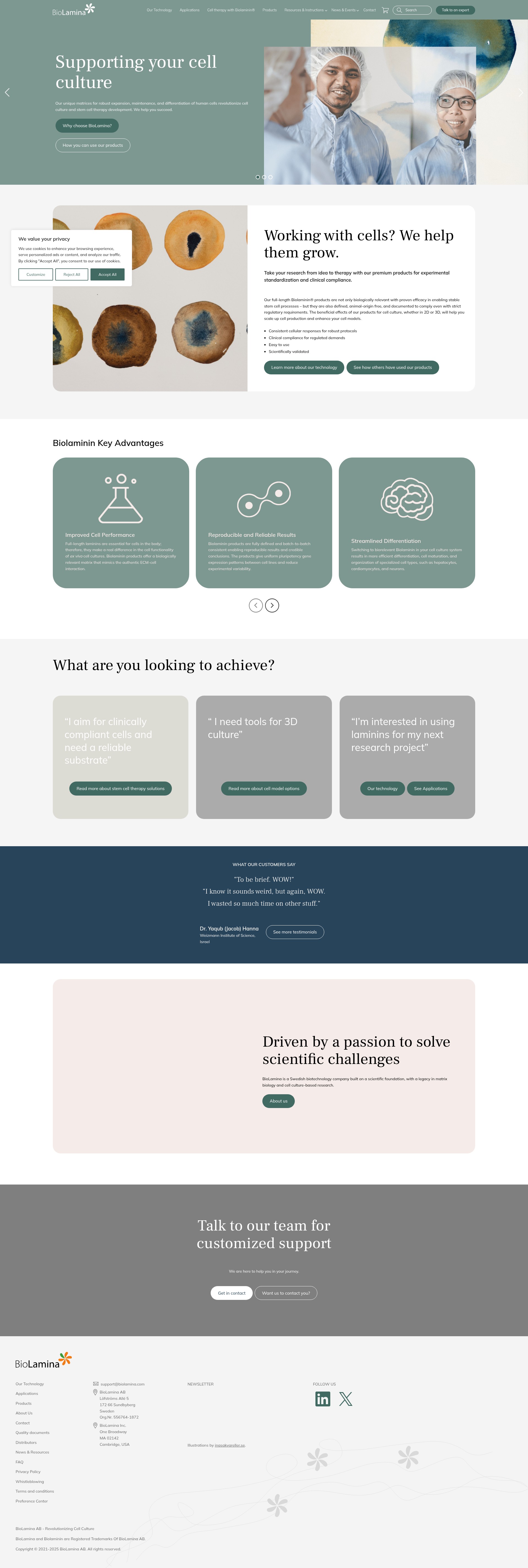 Landing Page