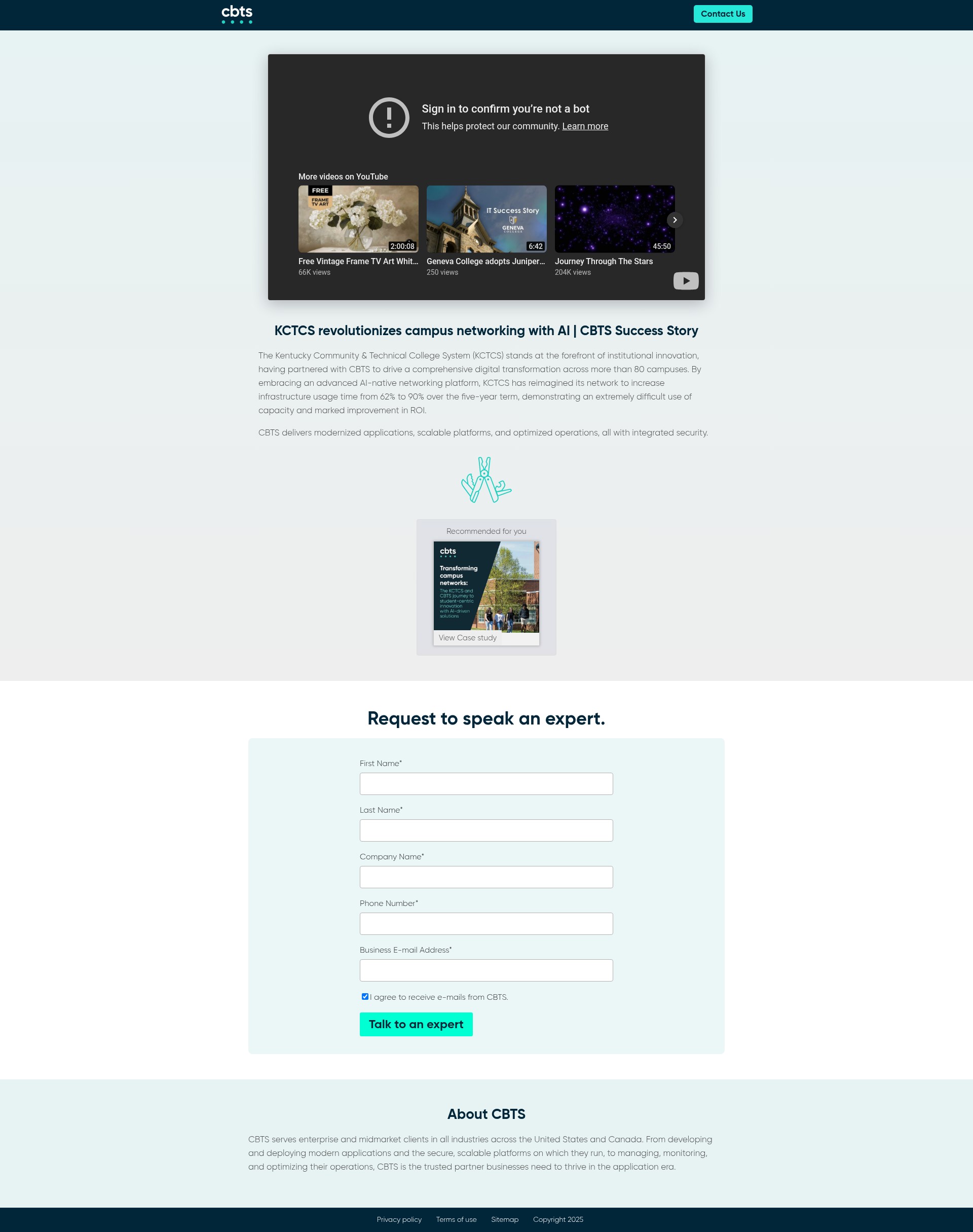 Landing Page
