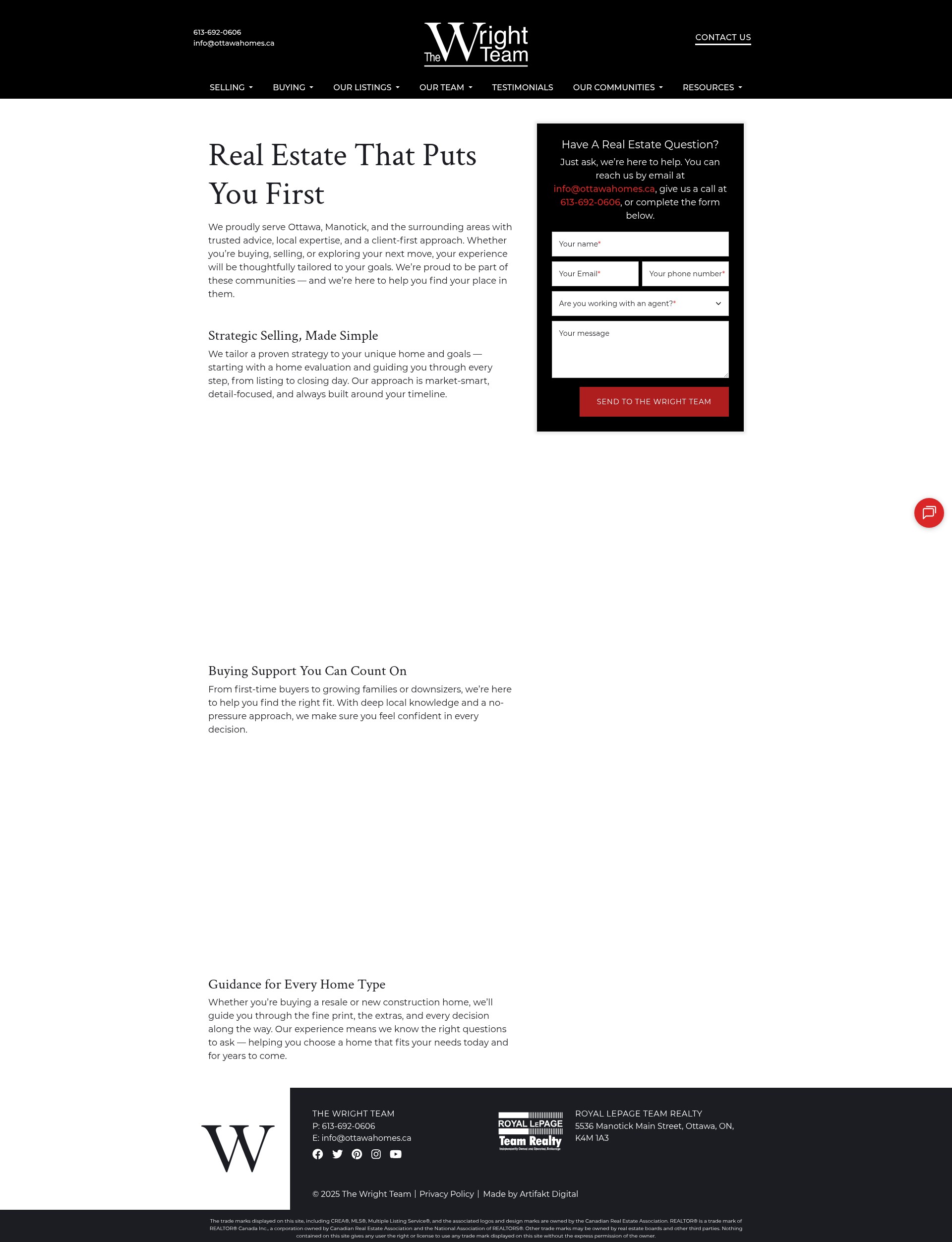 Landing Page