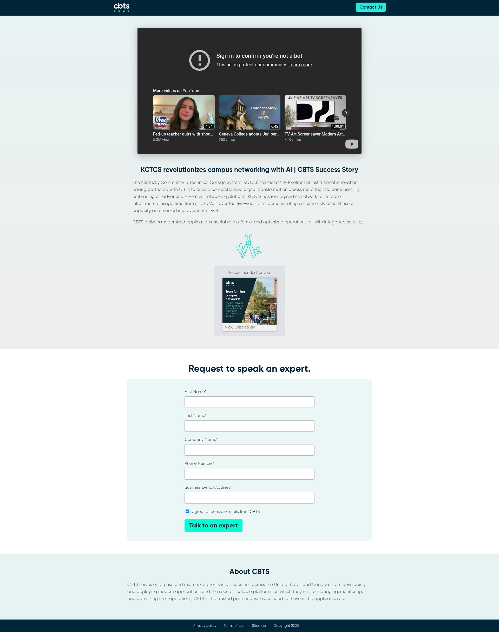Landing Page