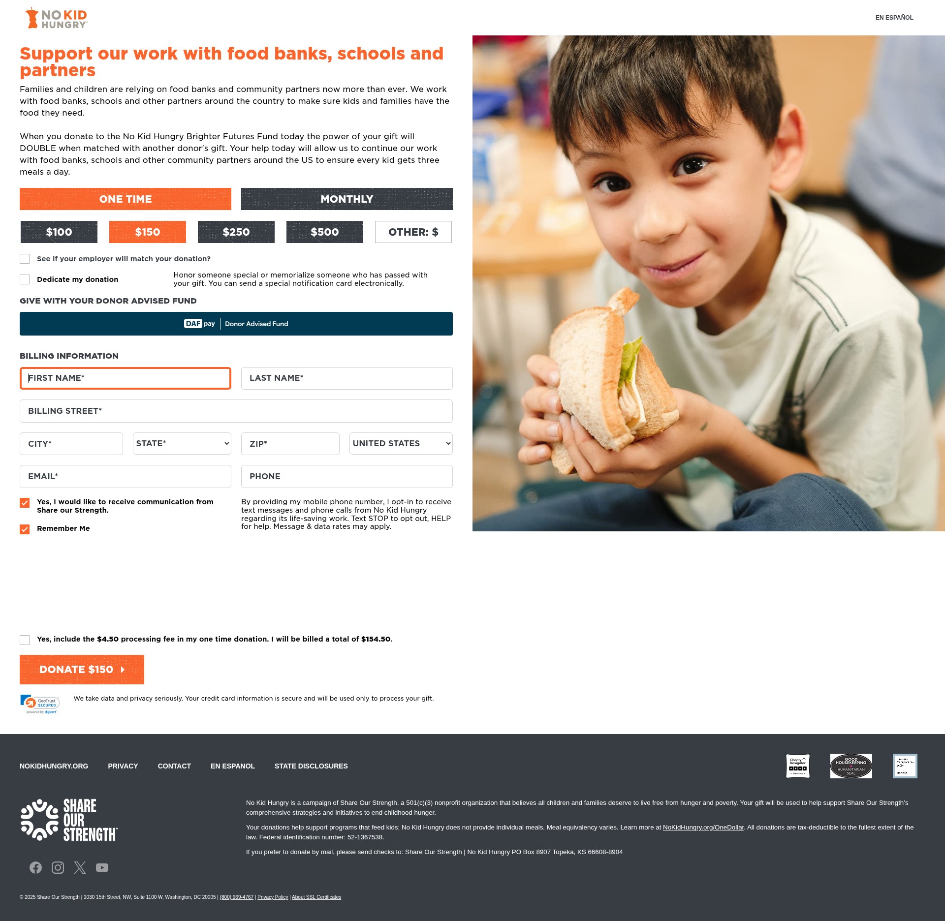 Landing Page
