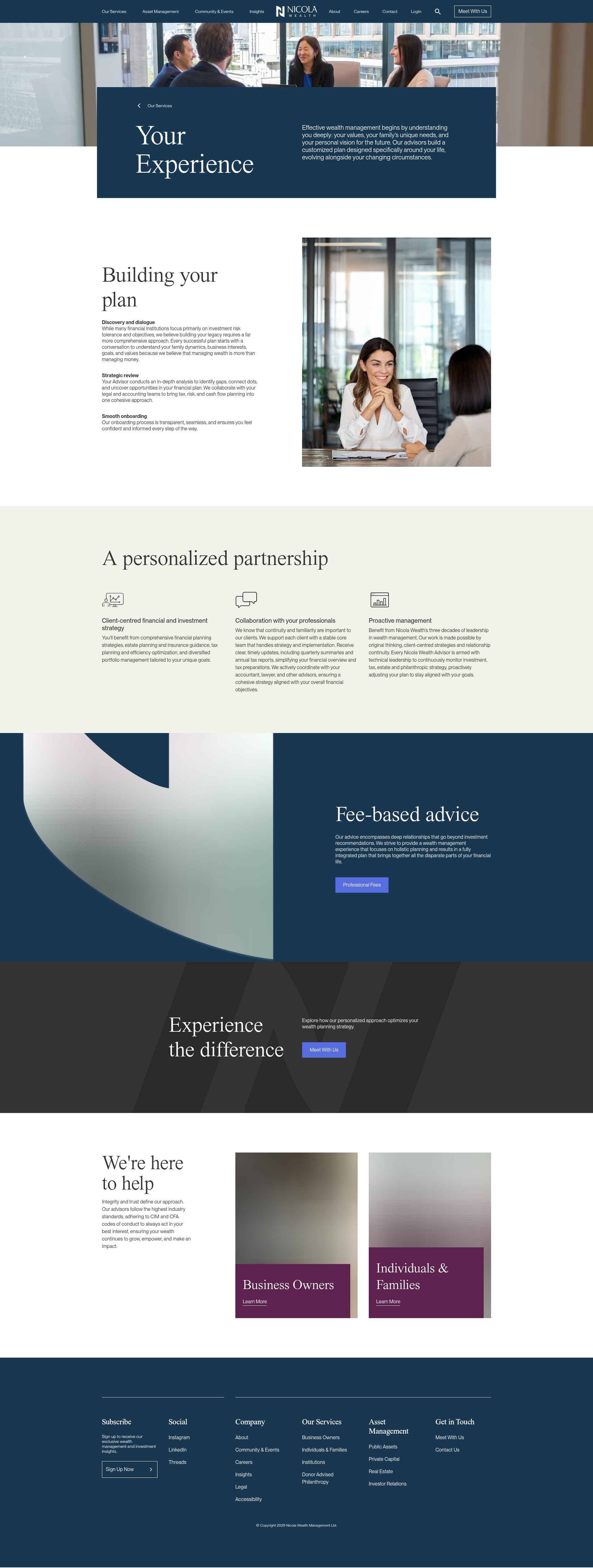 Landing Page
