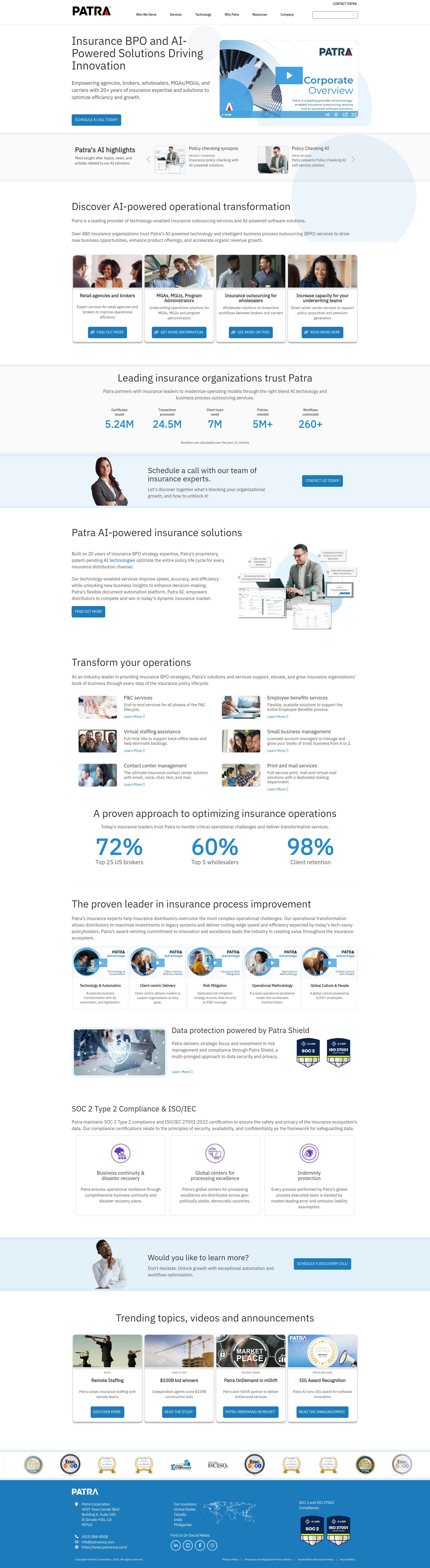 Landing Page