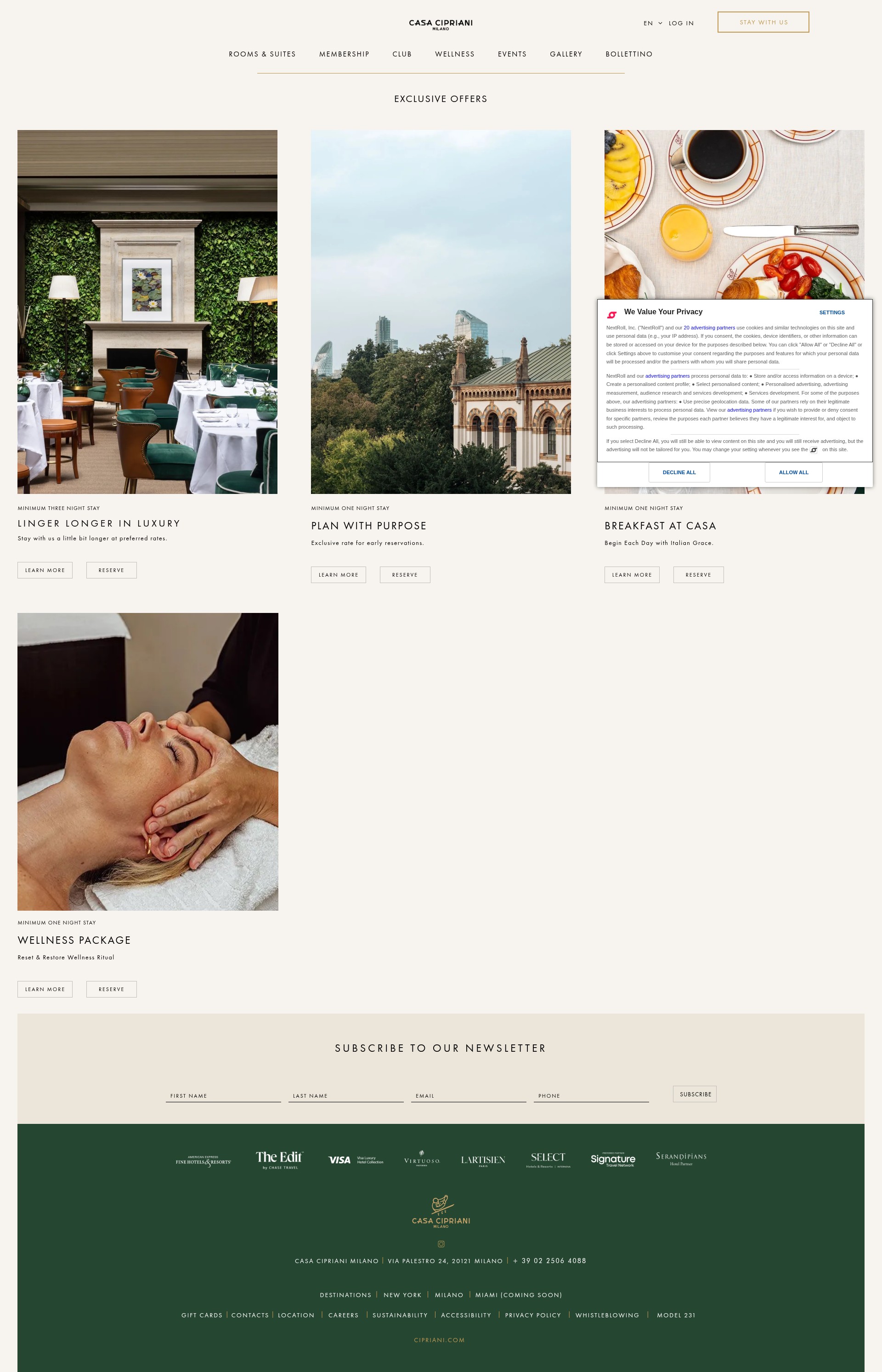 Landing Page