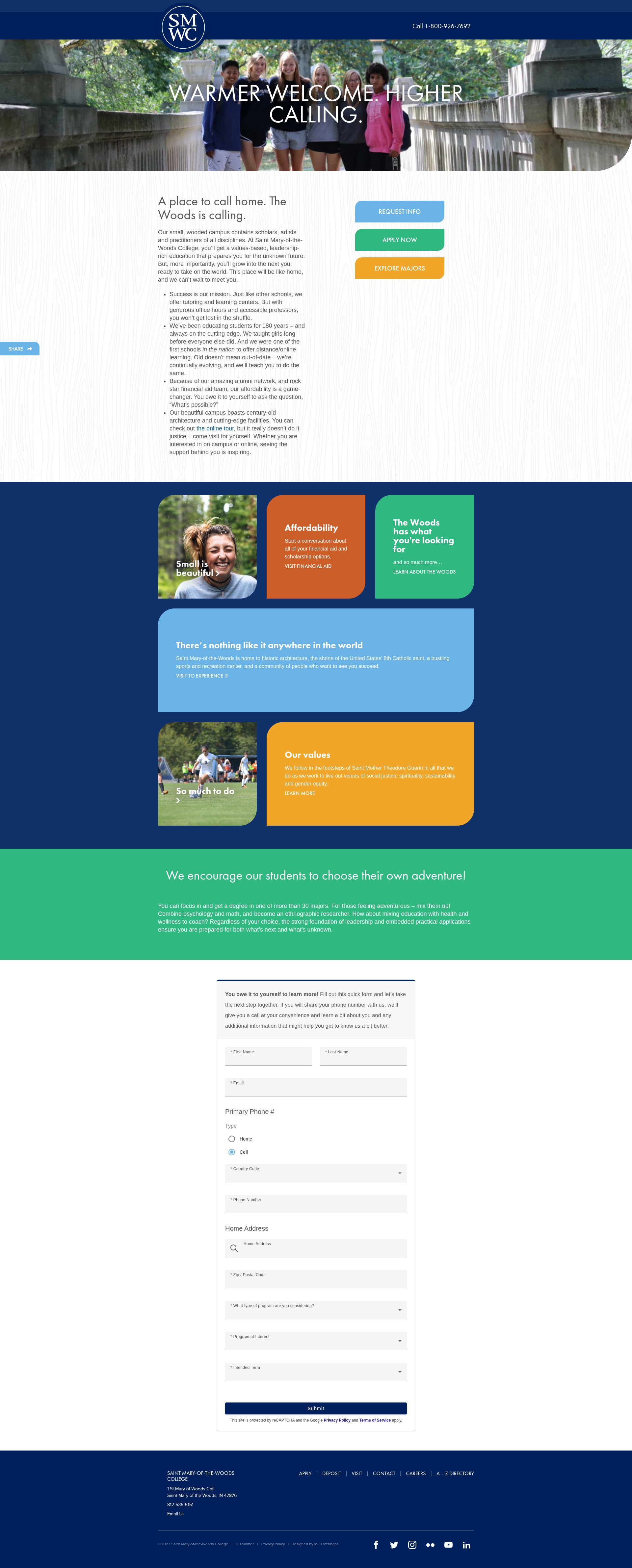 Landing Page