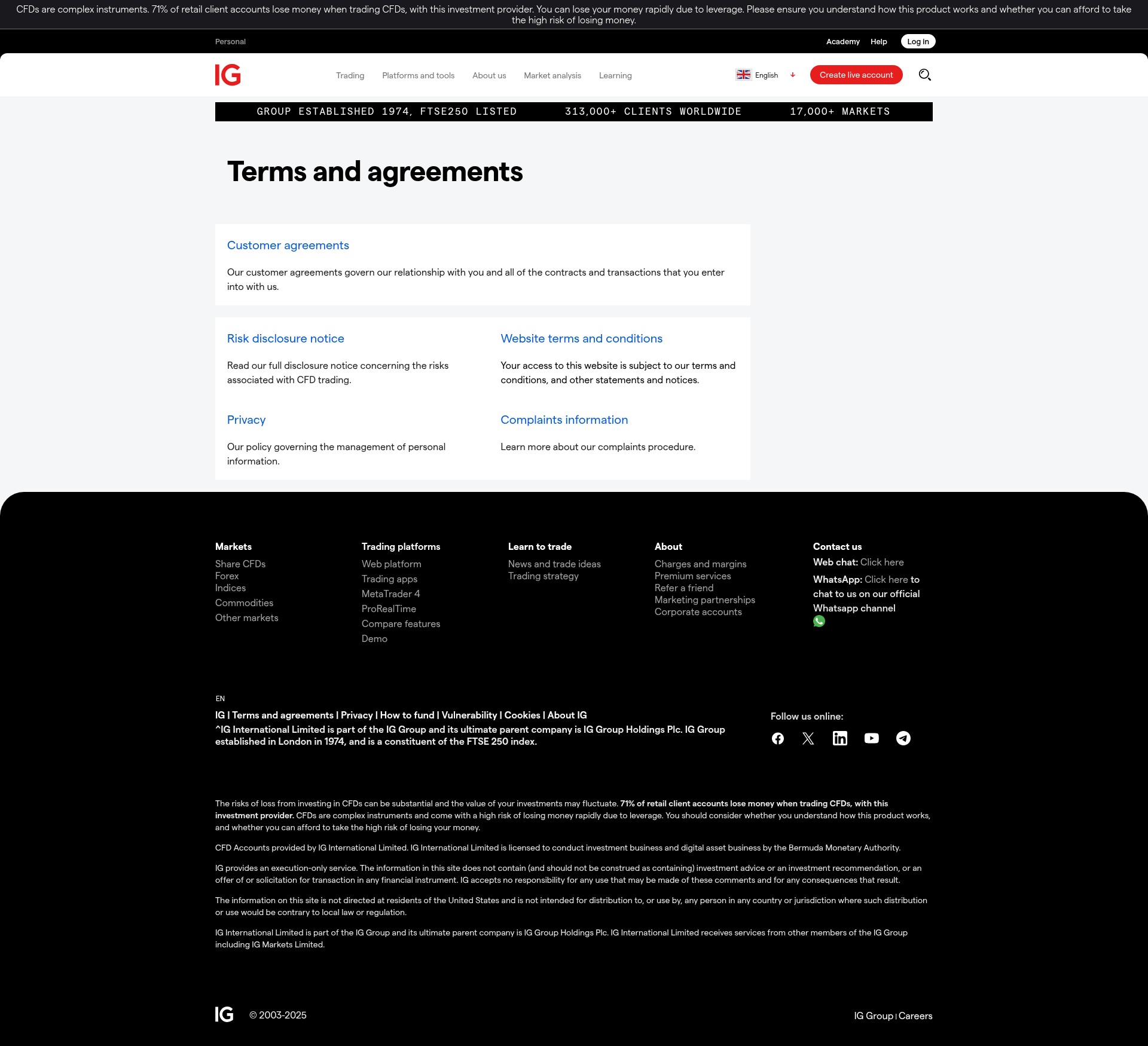 Landing Page