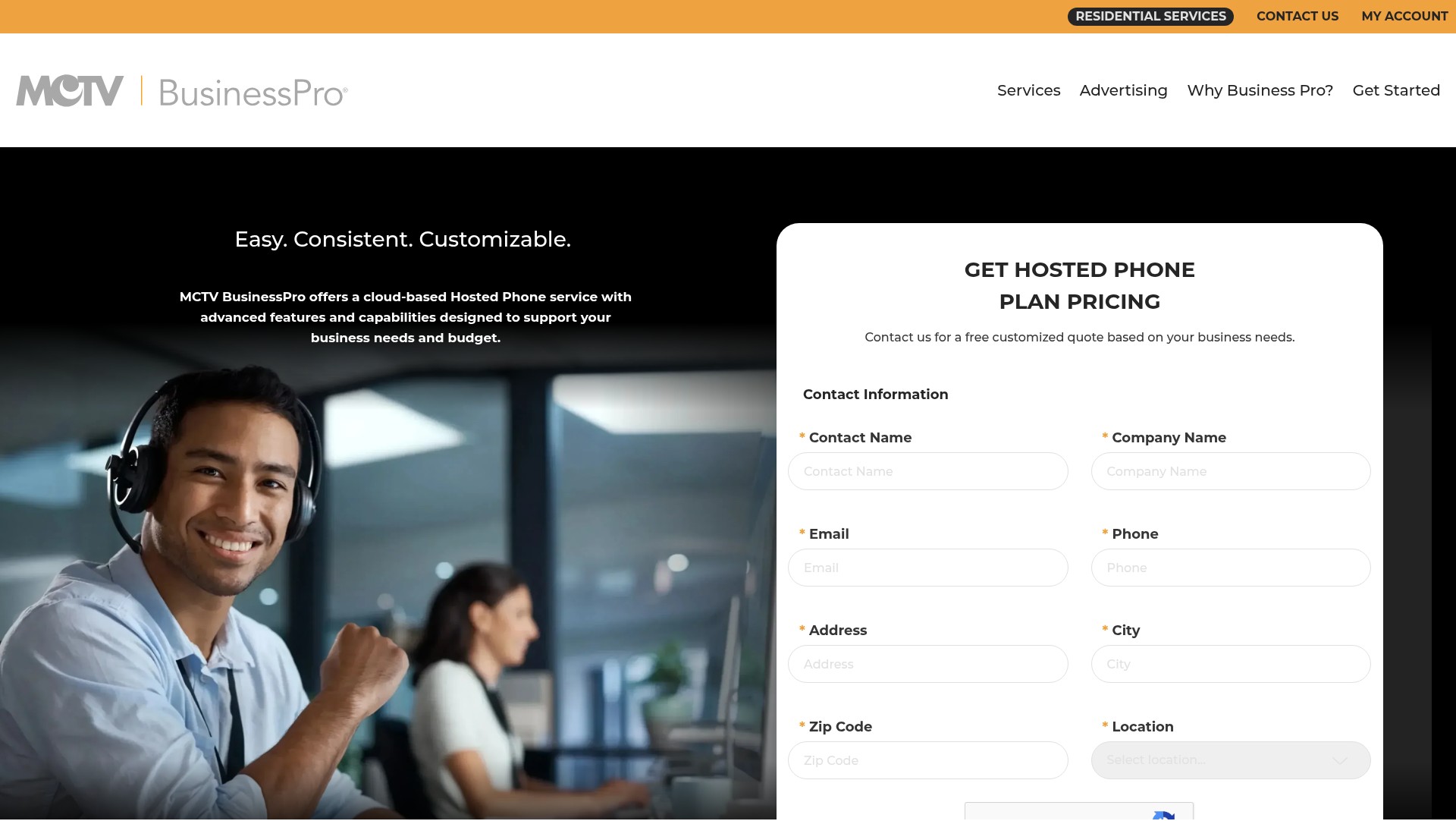Landing Page